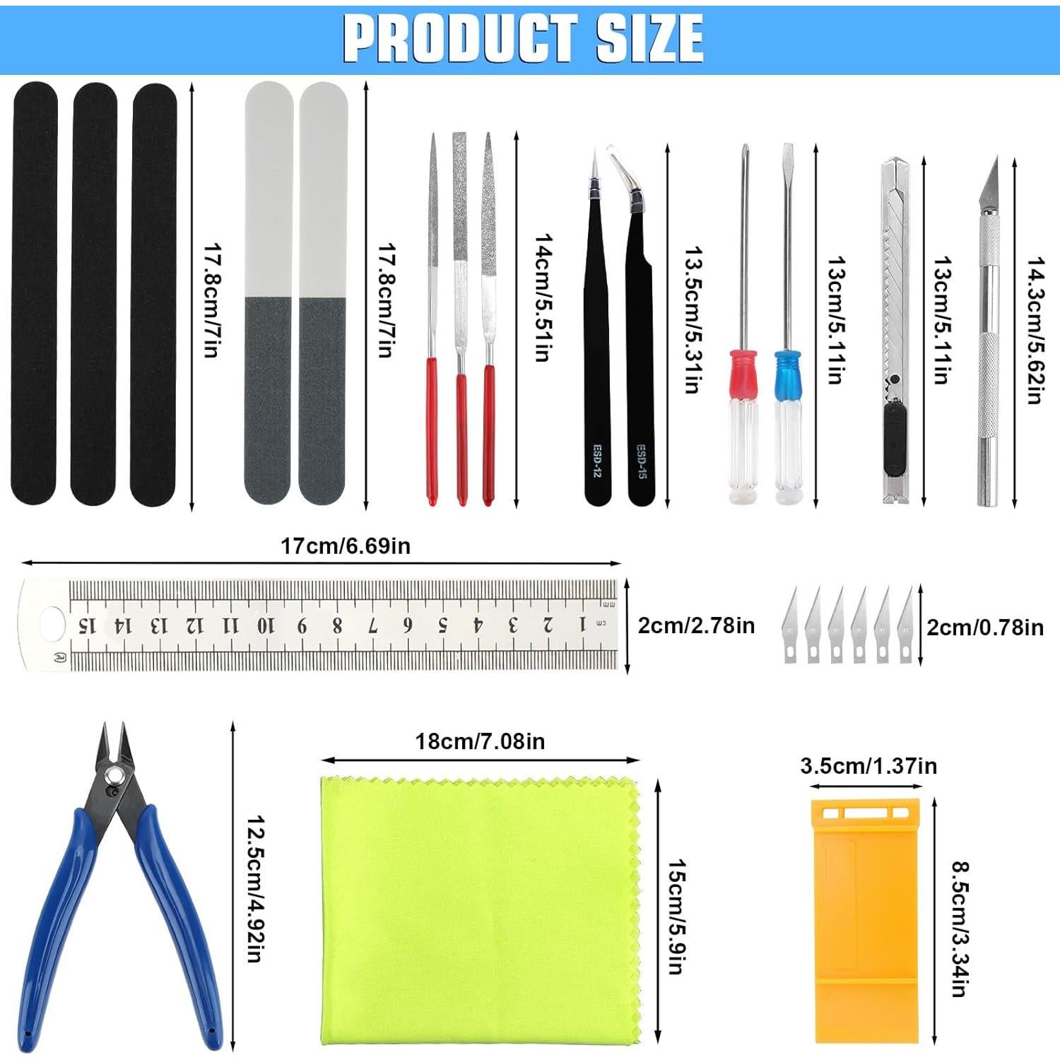 Kit de Herramientas de Modelismo Gundam 24PCS OFNMY
