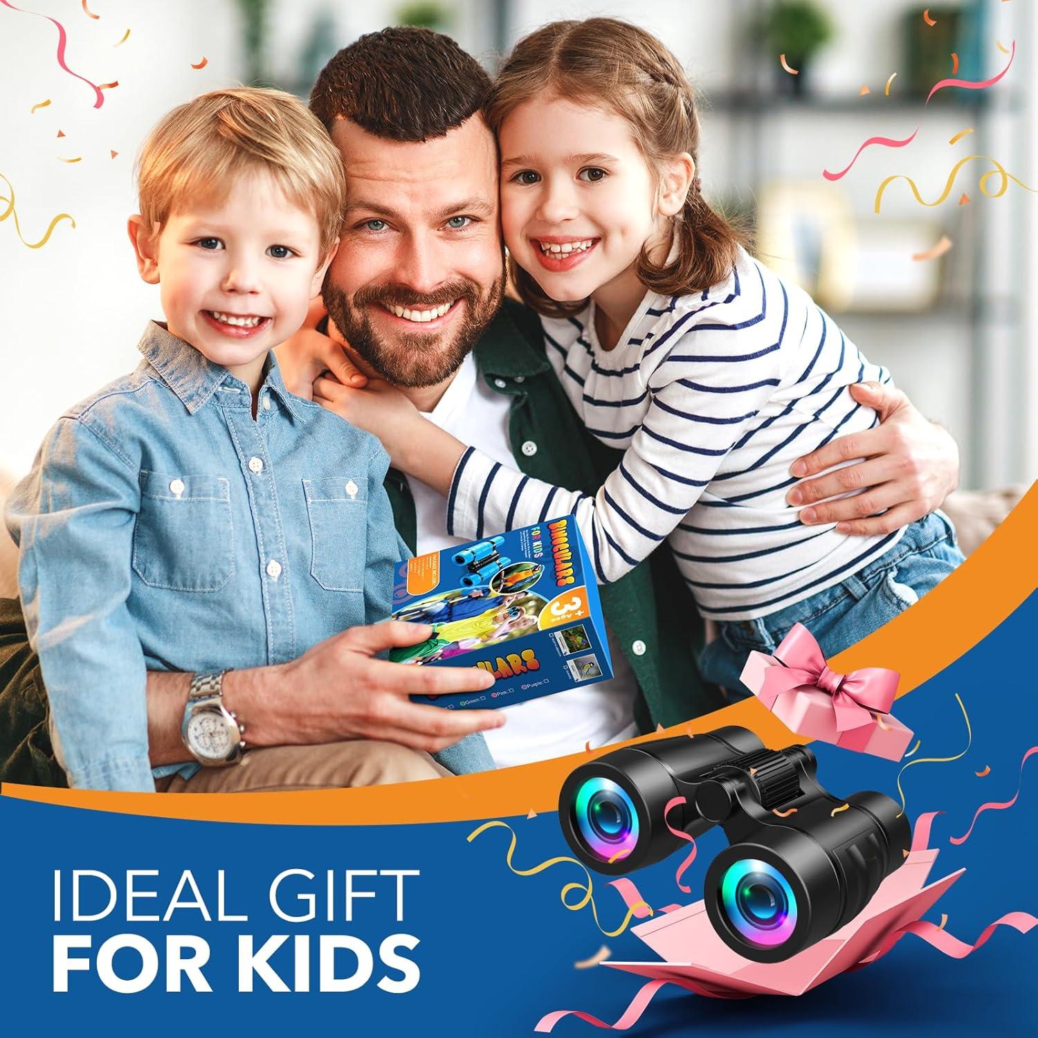 Binoculares para Niños VAMOS! 4x30 con Manual de Aves