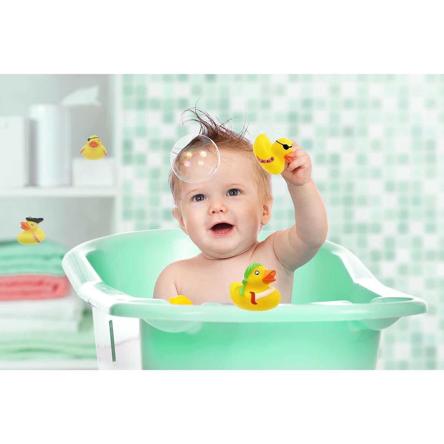 Juguete de pato de goma pirata 6-Pack The Dreidel Company