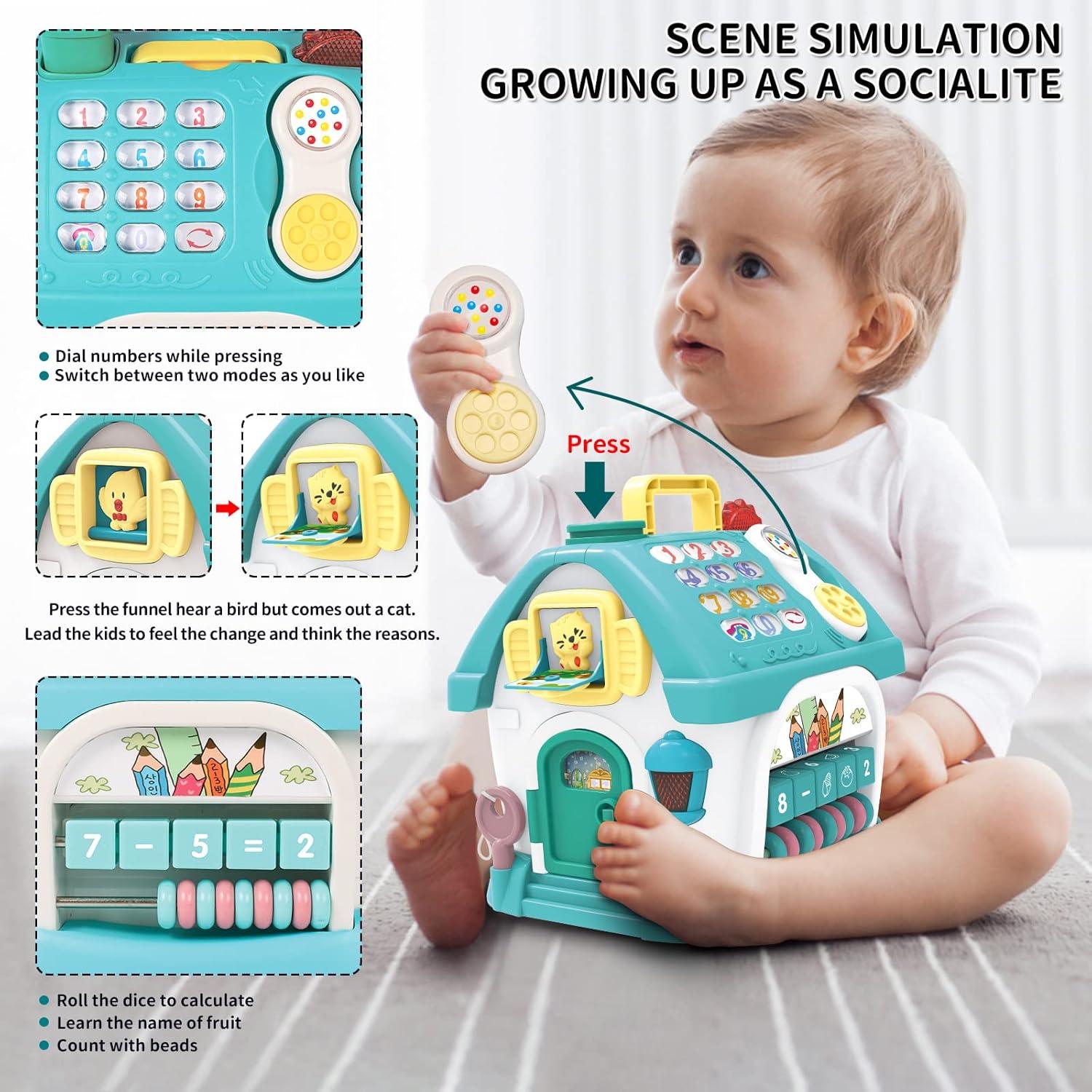 Juguete Educativo Musical 8 en 1 Ming You para Bebés 1 Año