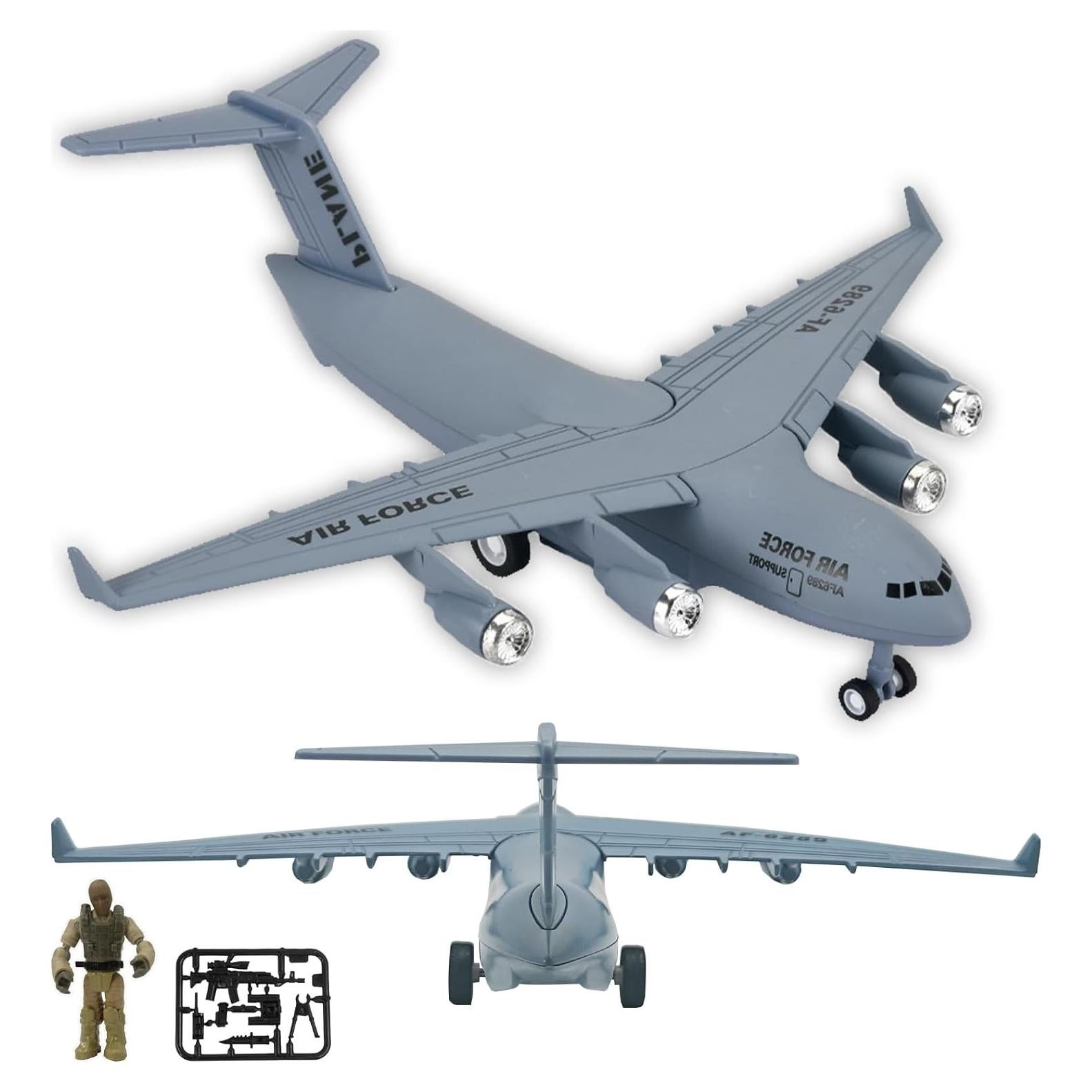 OTONOPI C17 Avión de Transporte Militar con Luces y Sonido