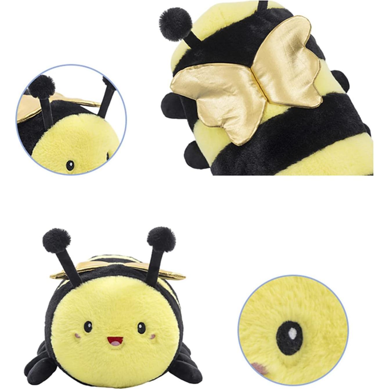 Almohada de Peluche Abeja Bumblebee 22.86 cm - GOOC