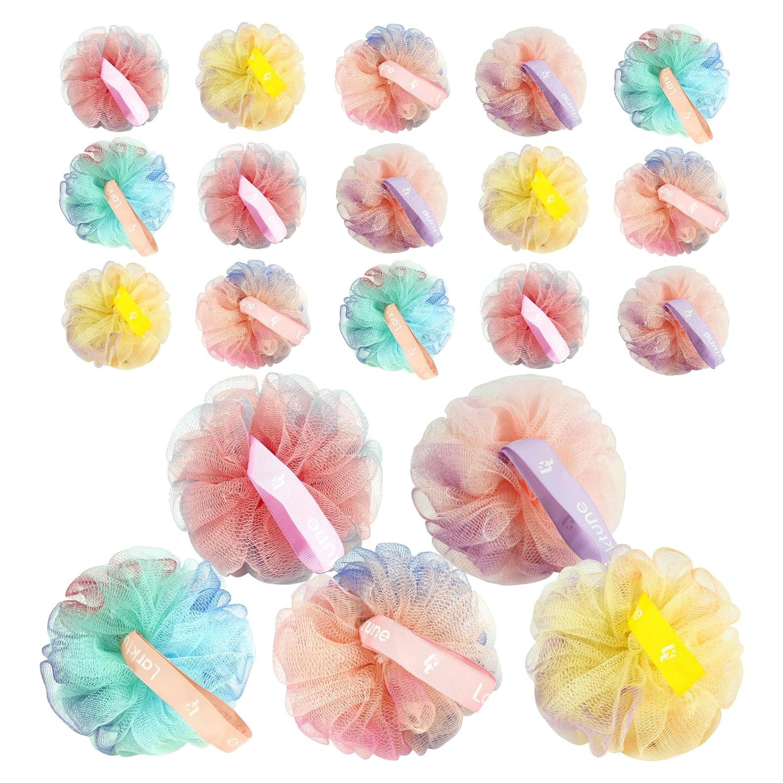 Paquete de 20 Esponjas de Ducha Lufa Aosevar 25cm Exfoliantes