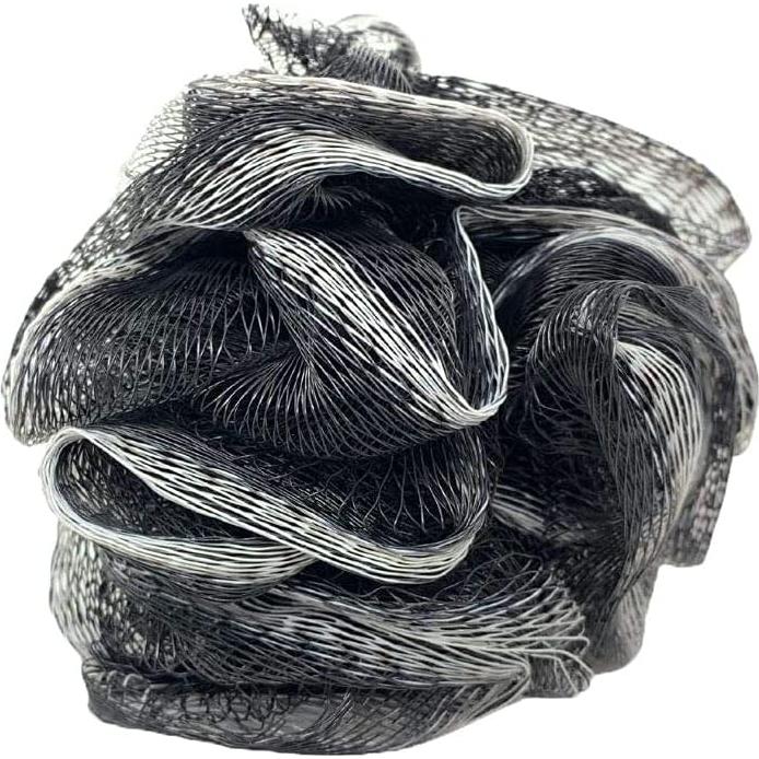 24 Esponjas de Baño Lufa de Carbón de Bambú Negro Looah Lord