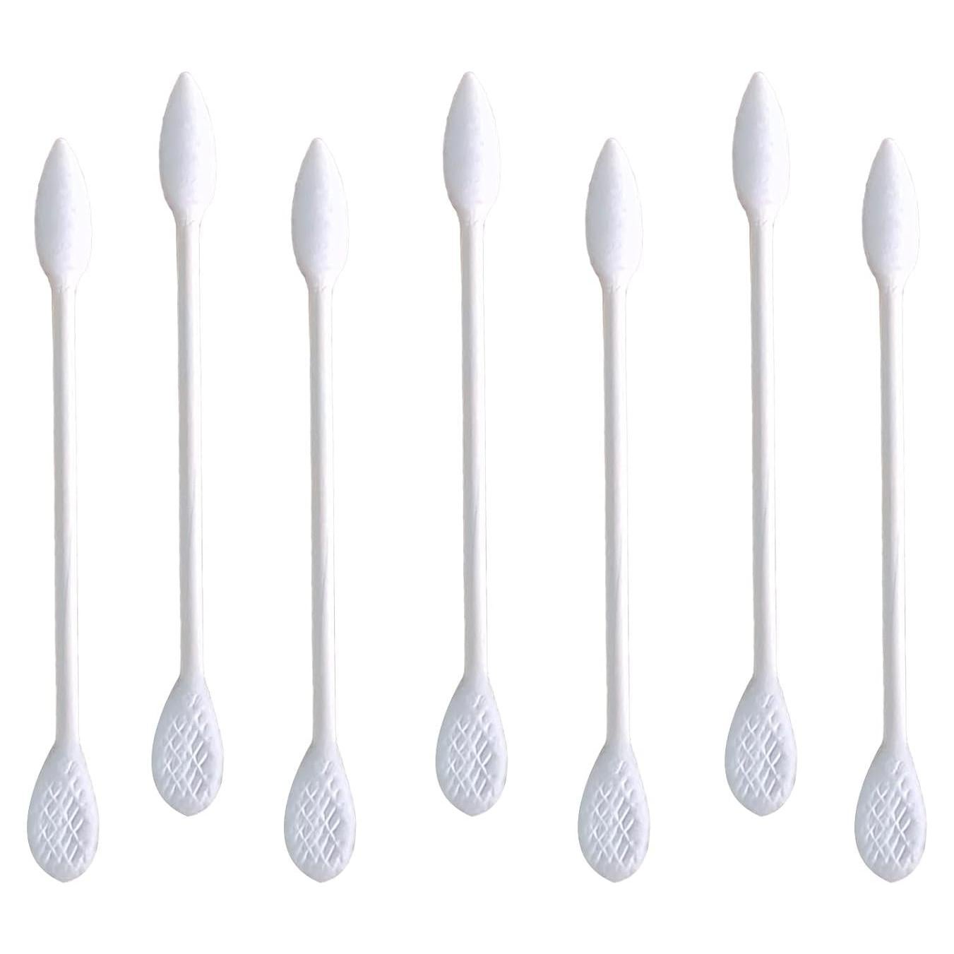 Hisopos de Algodón con Palitos de Papel SUIZWMOU 375pcs