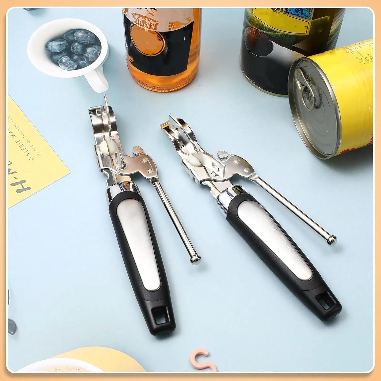 Abrelatas Manual Gisafai 10 Pcs con Mango Antideslizante