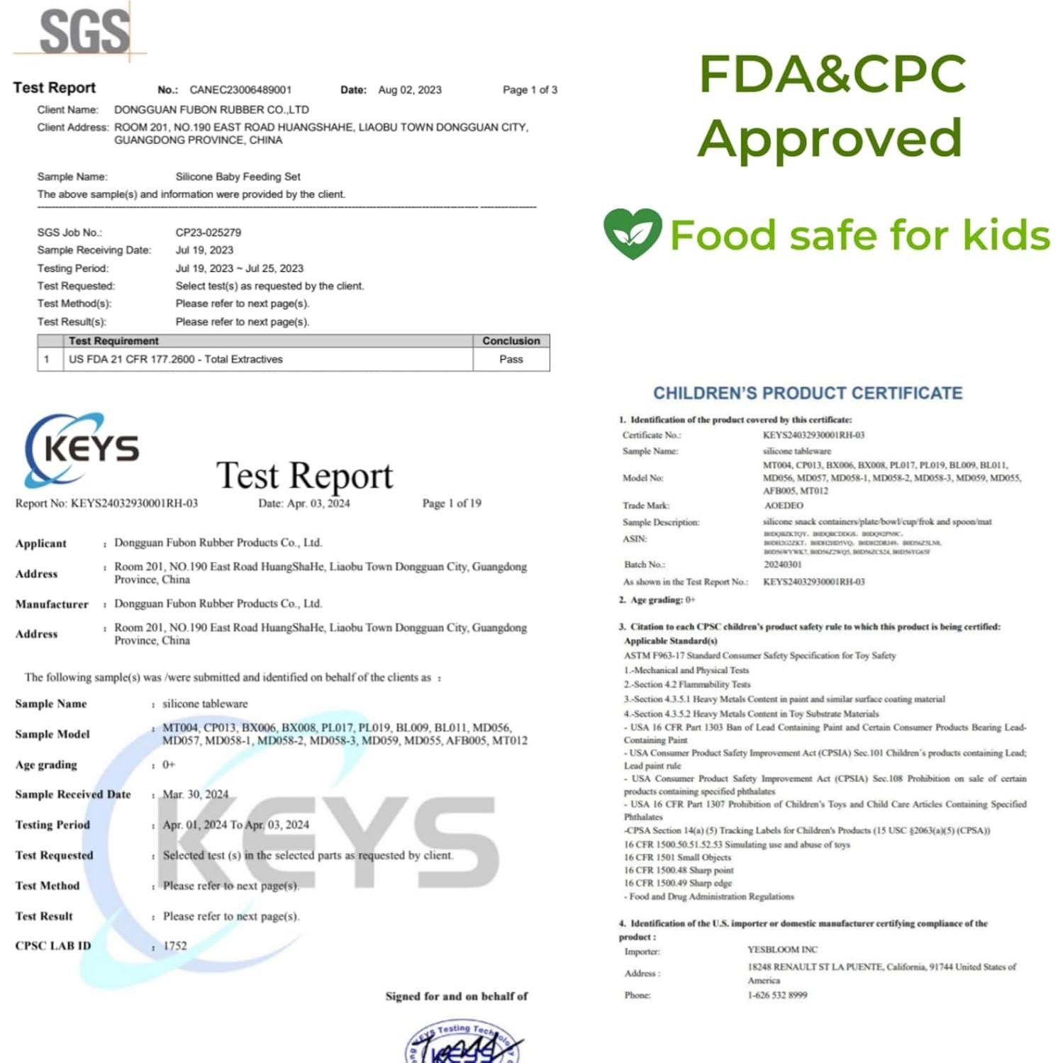 4 Contenedores de Silicona para Snacks AOEDEO 300ml Herméticos