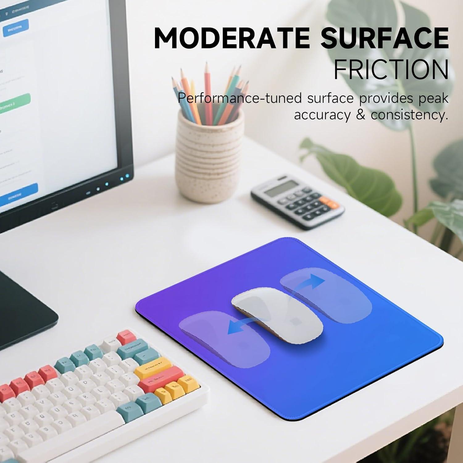 Alfombrilla de Ratón AUPET Degradado Azul-Púrpura 26x21cm