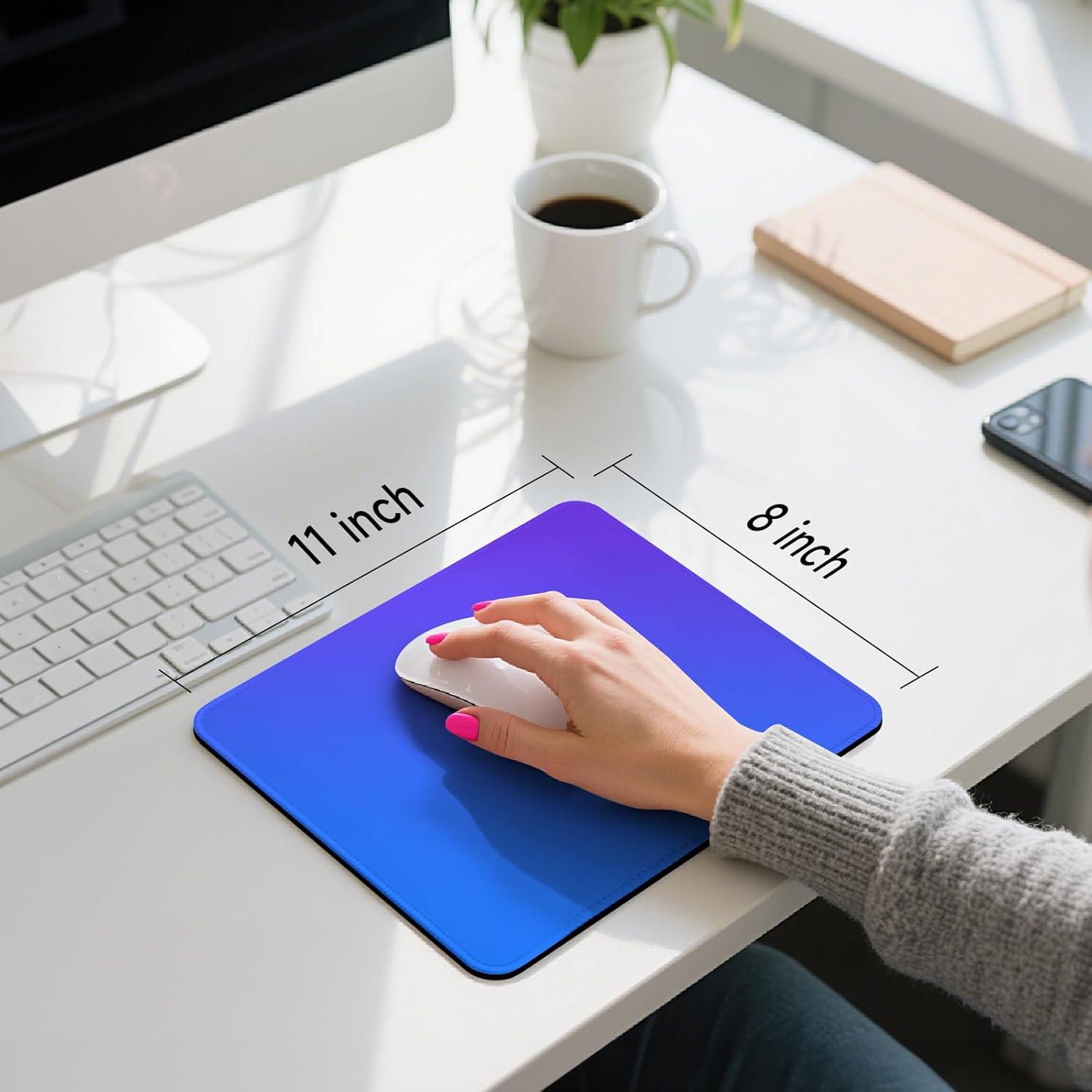 Alfombrilla de Ratón AUPET Degradado Azul-Púrpura 26x21cm