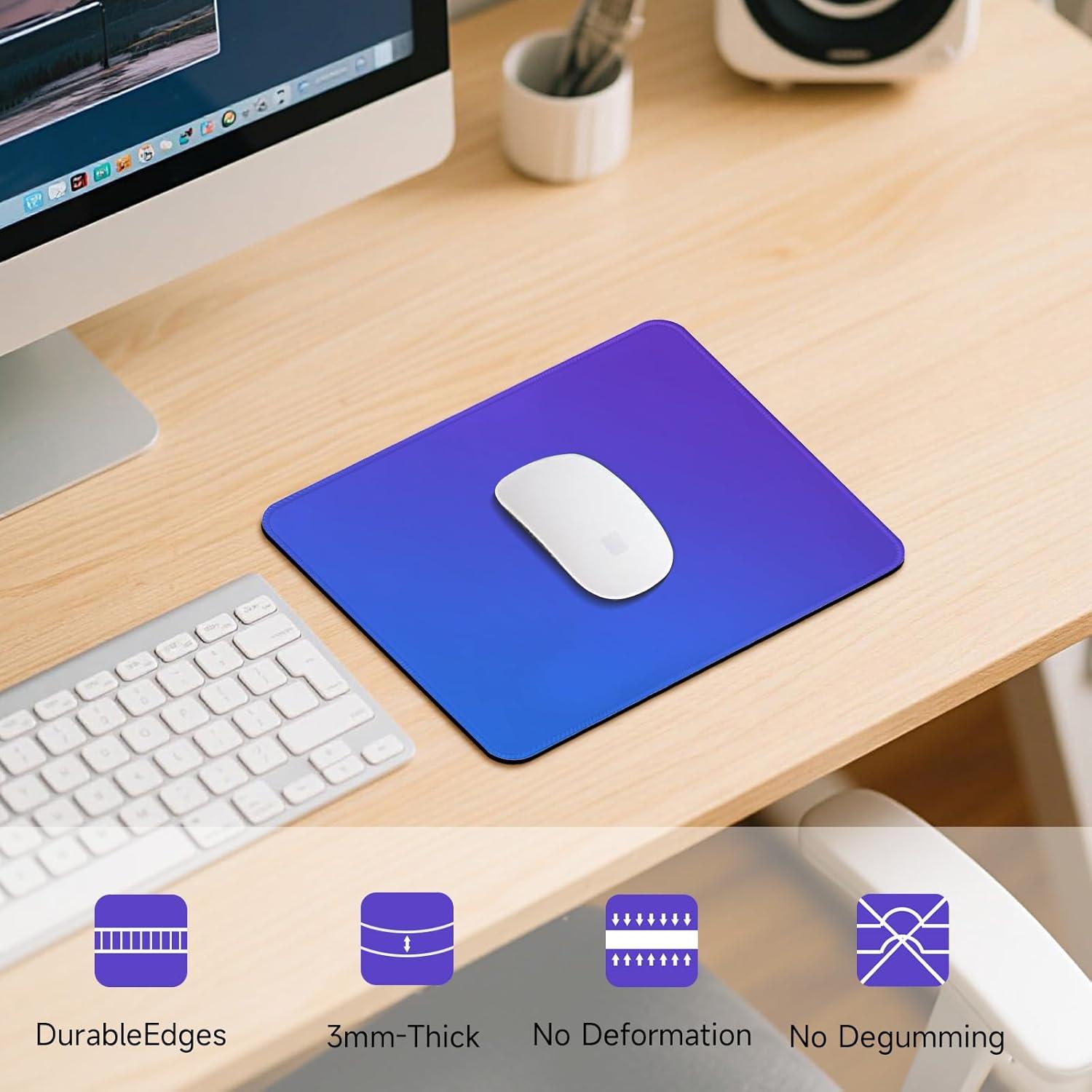 Alfombrilla de Ratón AUPET Degradado Azul-Púrpura 26x21cm