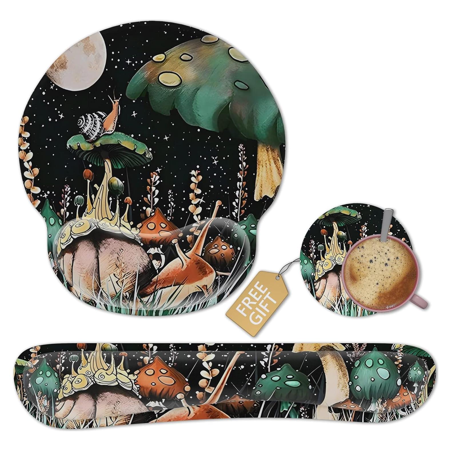 Reposamuñecas ergonómico Geniershy con soporte de gel y base antideslizante