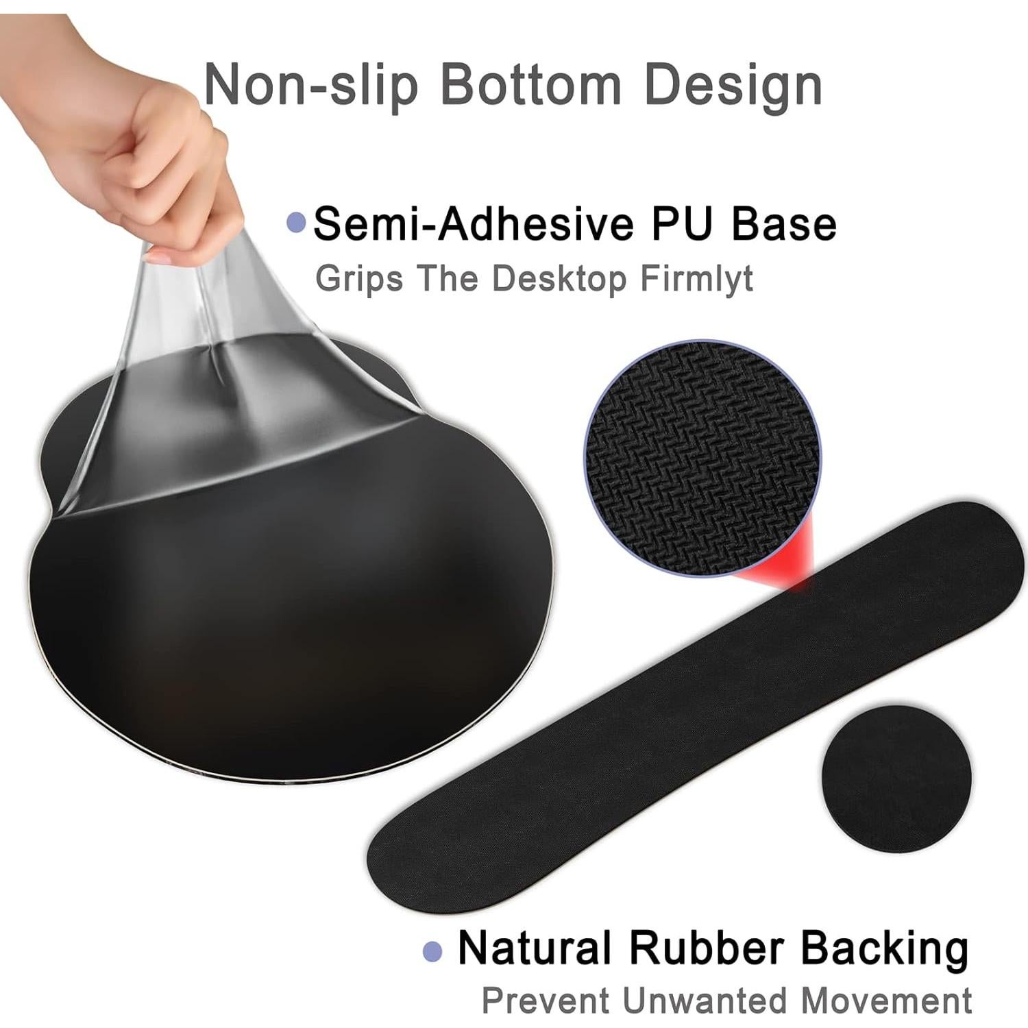 Reposamuñecas ergonómico Geniershy con soporte de gel y base antideslizante