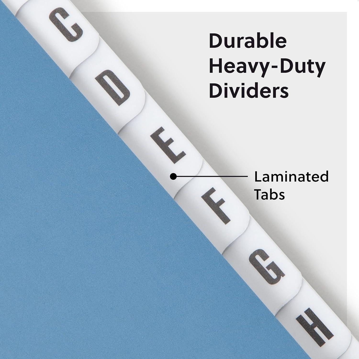 Organizador de Escritorio Expandible Smead A-Z 20 Divisores Azul