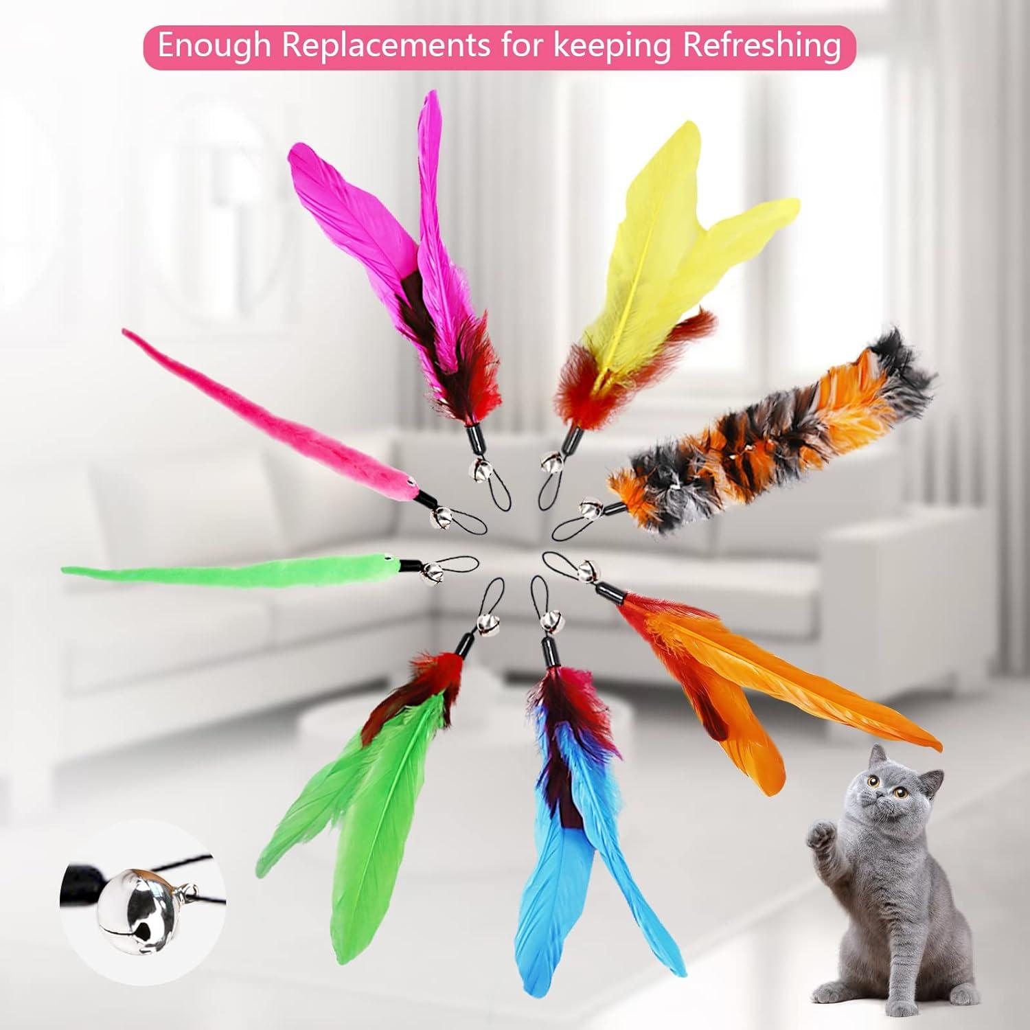 Set de Juguetes Interactivos para Gatos Sunshinetop 12PCS