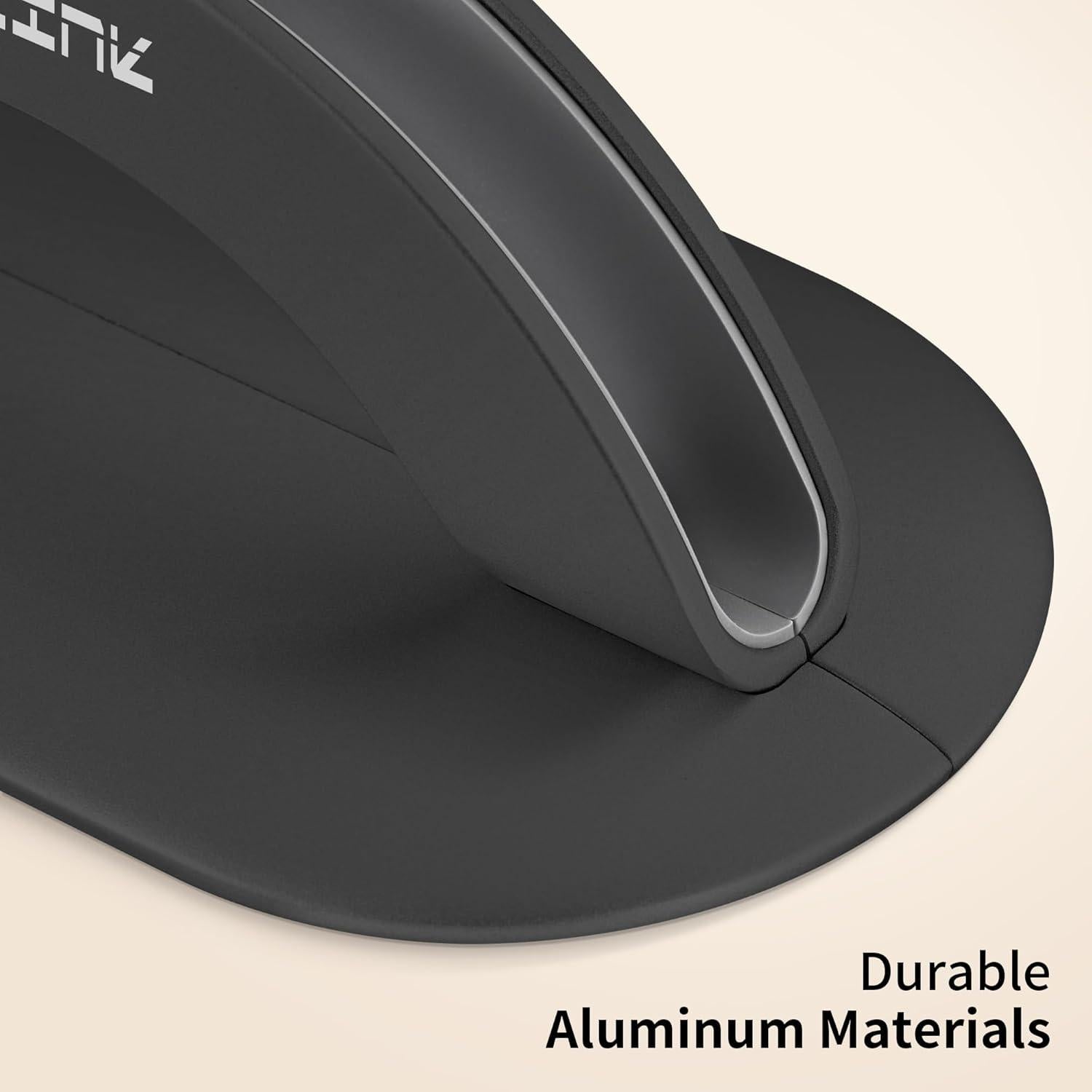 Soporte Vertical para Laptop JARLINK Ajustable Aluminio Negro