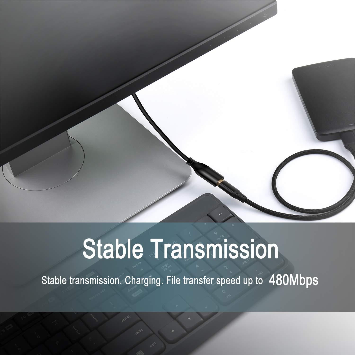 Cable de Extensión USB 2.0 Fasgear 1.83m Tipo A Macho a Hembra