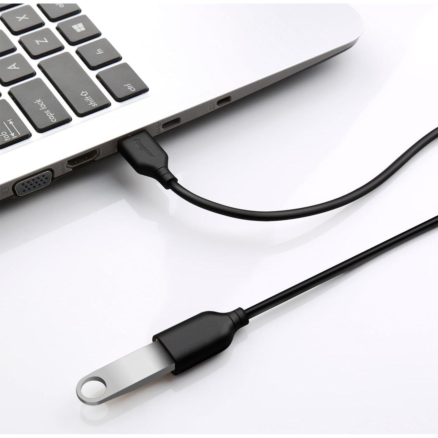 Cable de Extensión USB 2.0 Fasgear 1.83m Tipo A Macho a Hembra