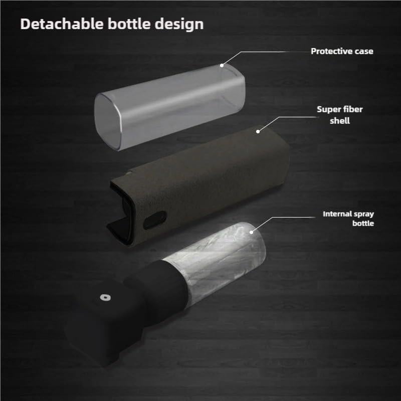 Rociador de limpieza de pantalla DAMENG 2-en-1 con paño microfibra