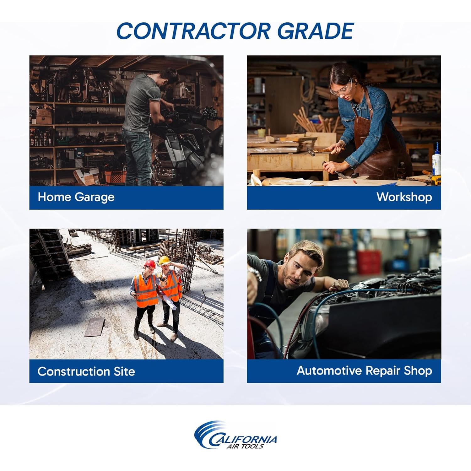 Compresor de Aire Portátil California Air Tools CAT-1P1060SP 1 Galón