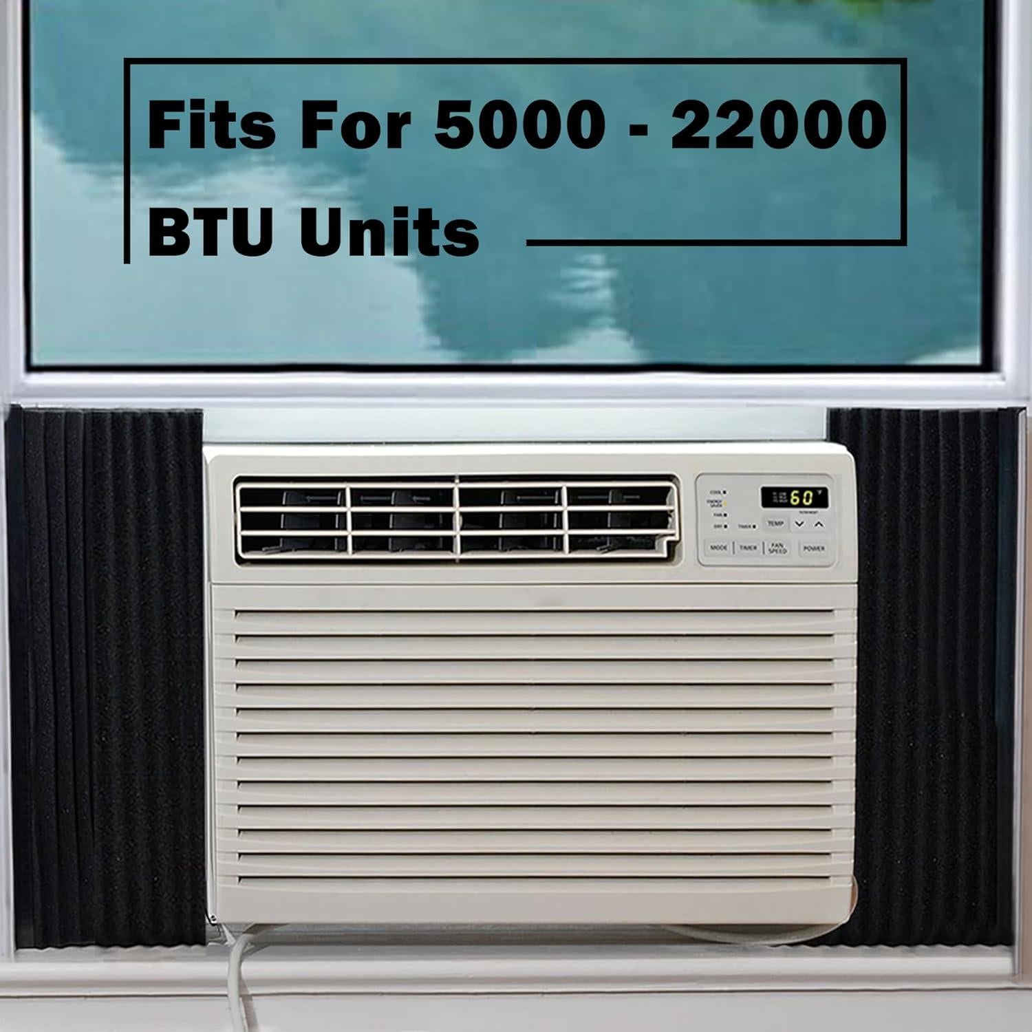 Paneles laterales de aire acondicionado LBG Products, 4 piezas