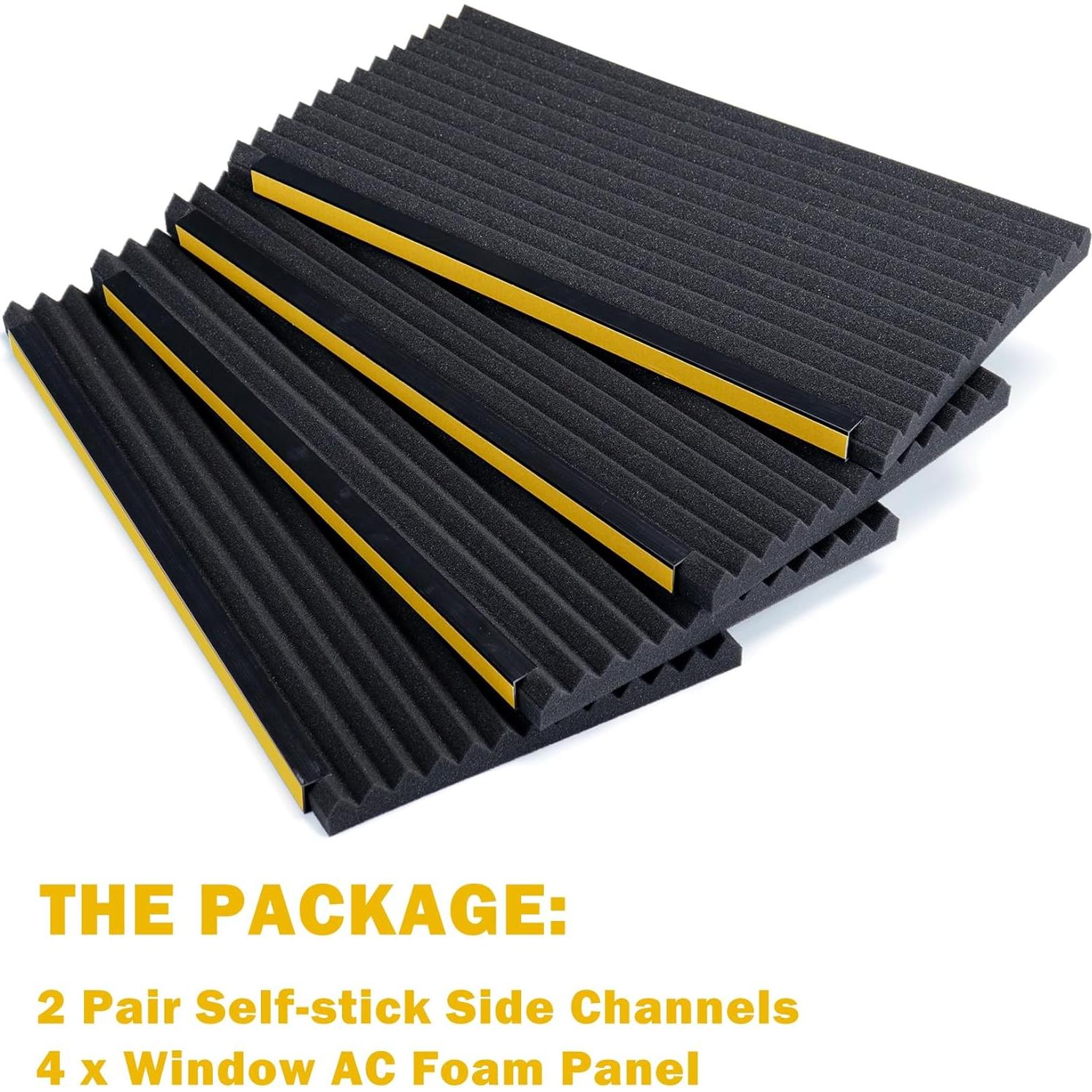 Paneles laterales de aire acondicionado LBG Products, 4 piezas