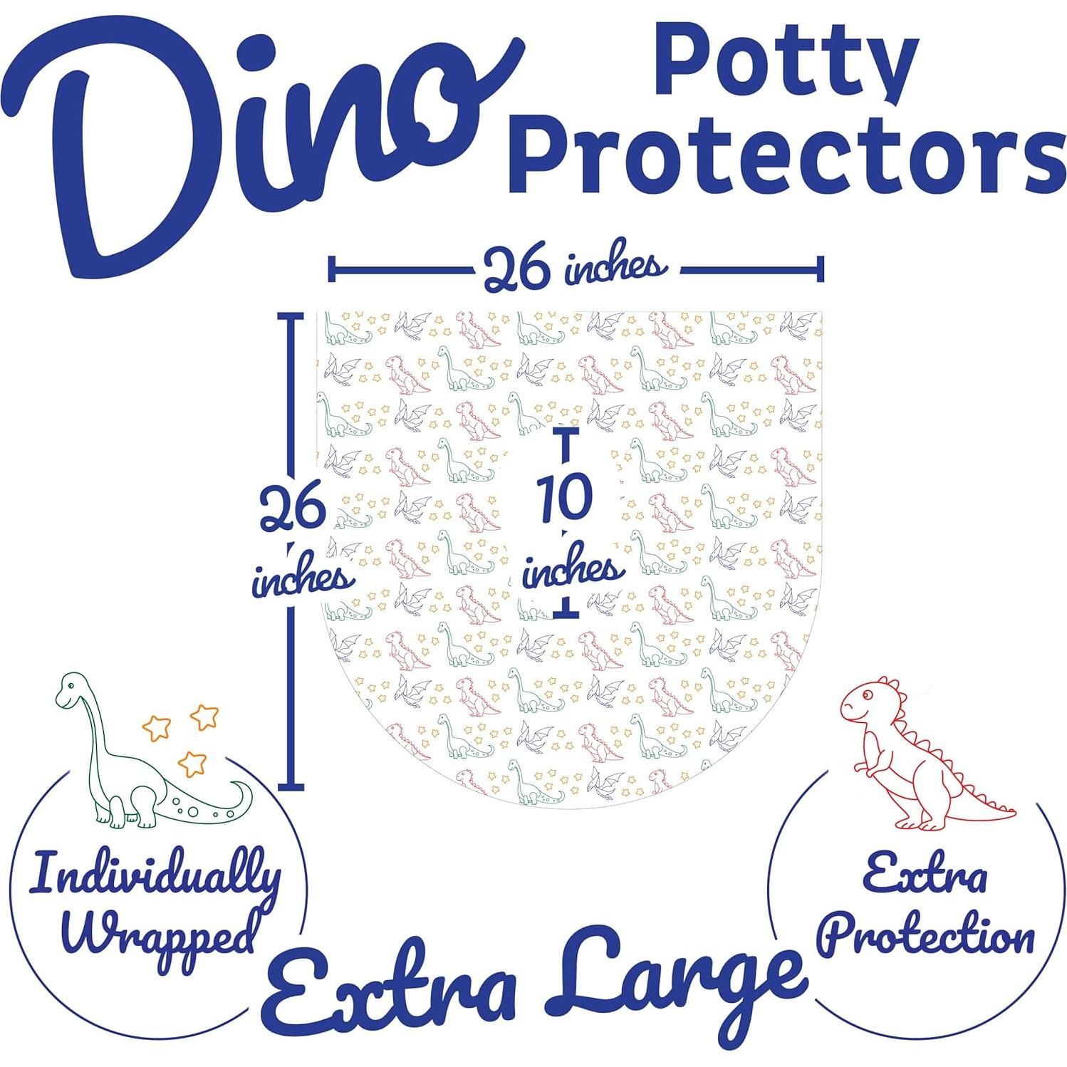 Cubiertas de Asiento de Inodoro Desechables Cadily Dino 20 Pzas