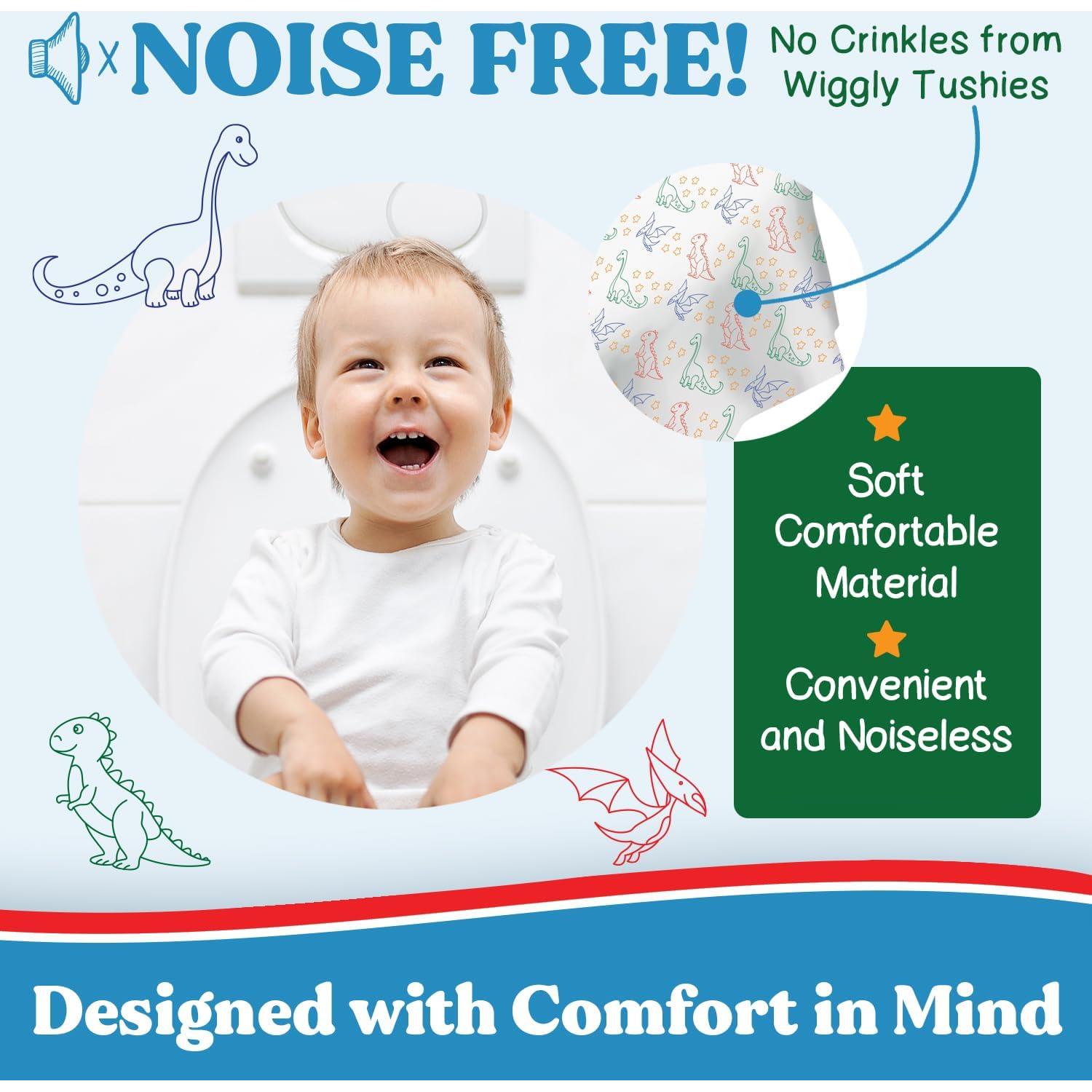 Cubiertas de Asiento de Inodoro Desechables Cadily Dino 20 Pzas