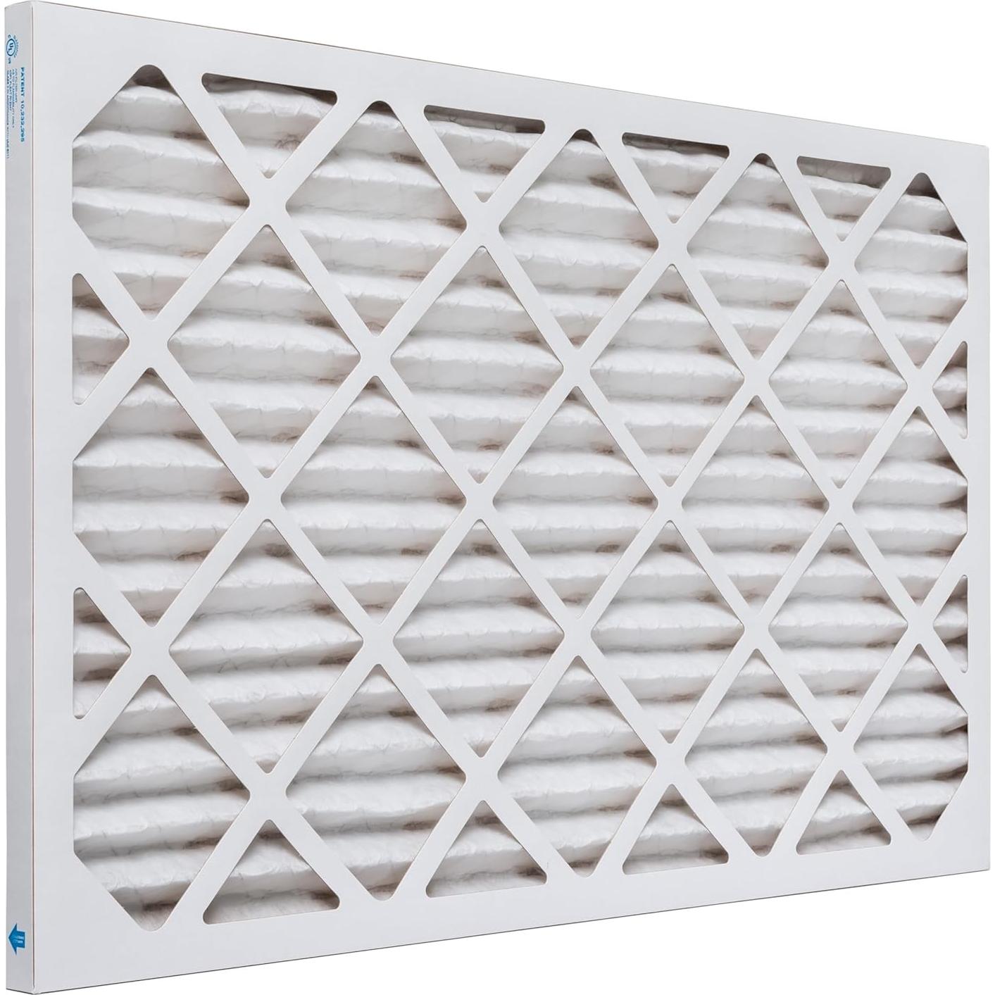 Filtros de Aire Aerostar 16x25x1 MERV 8 - Paquete de 4