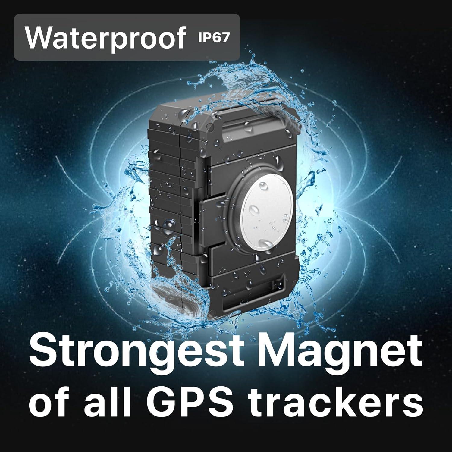 Rastreador GPS Tracki Pro 4G LTE a prueba de agua 10,000mAh
