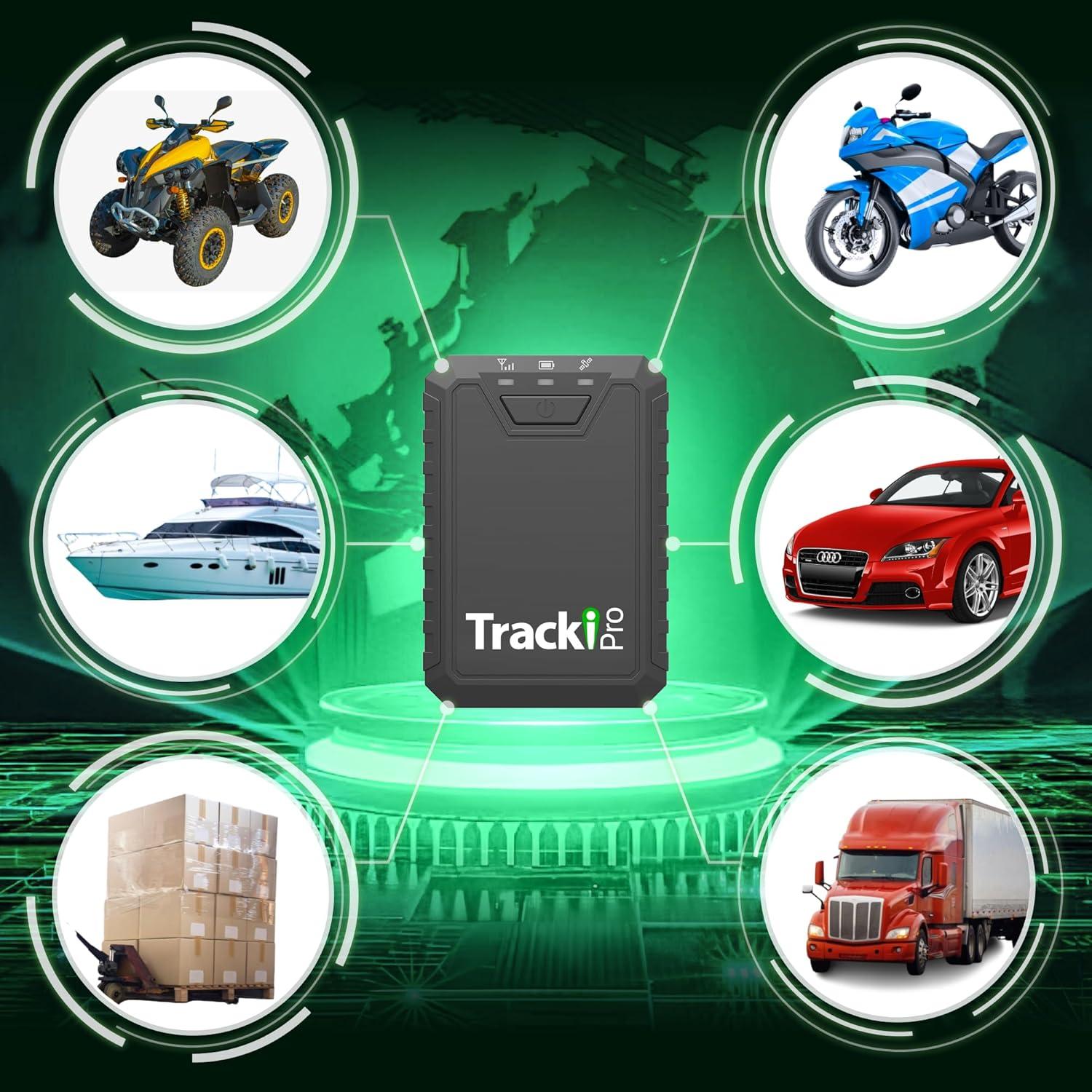 Rastreador GPS Tracki Pro 4G LTE a prueba de agua 10,000mAh