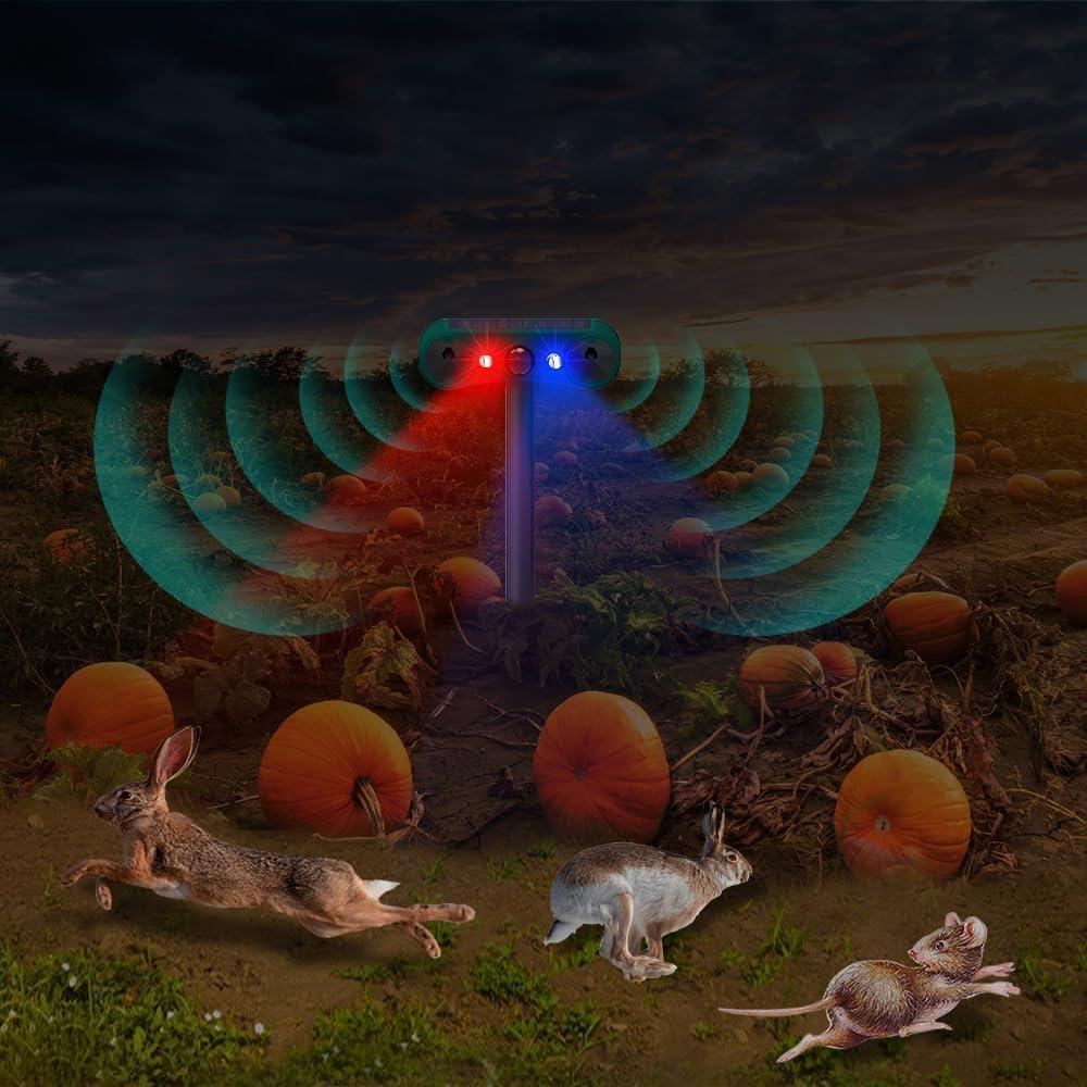 Alarma Solar de Movimiento WONFAST 129db Verde 4 Modos