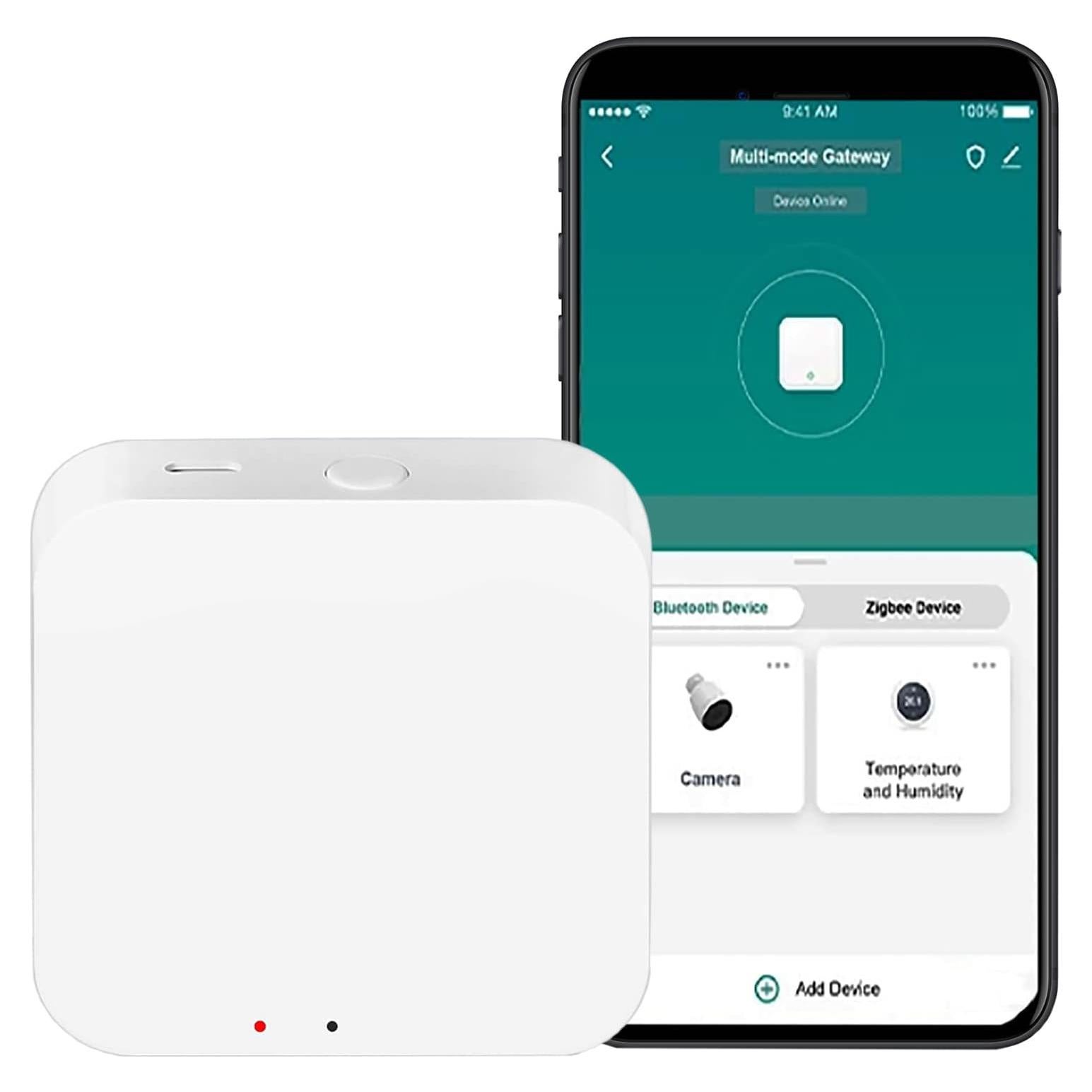 Puente Inteligente ZigBee y Bluetooth SENCKIT 6.35cm Control App