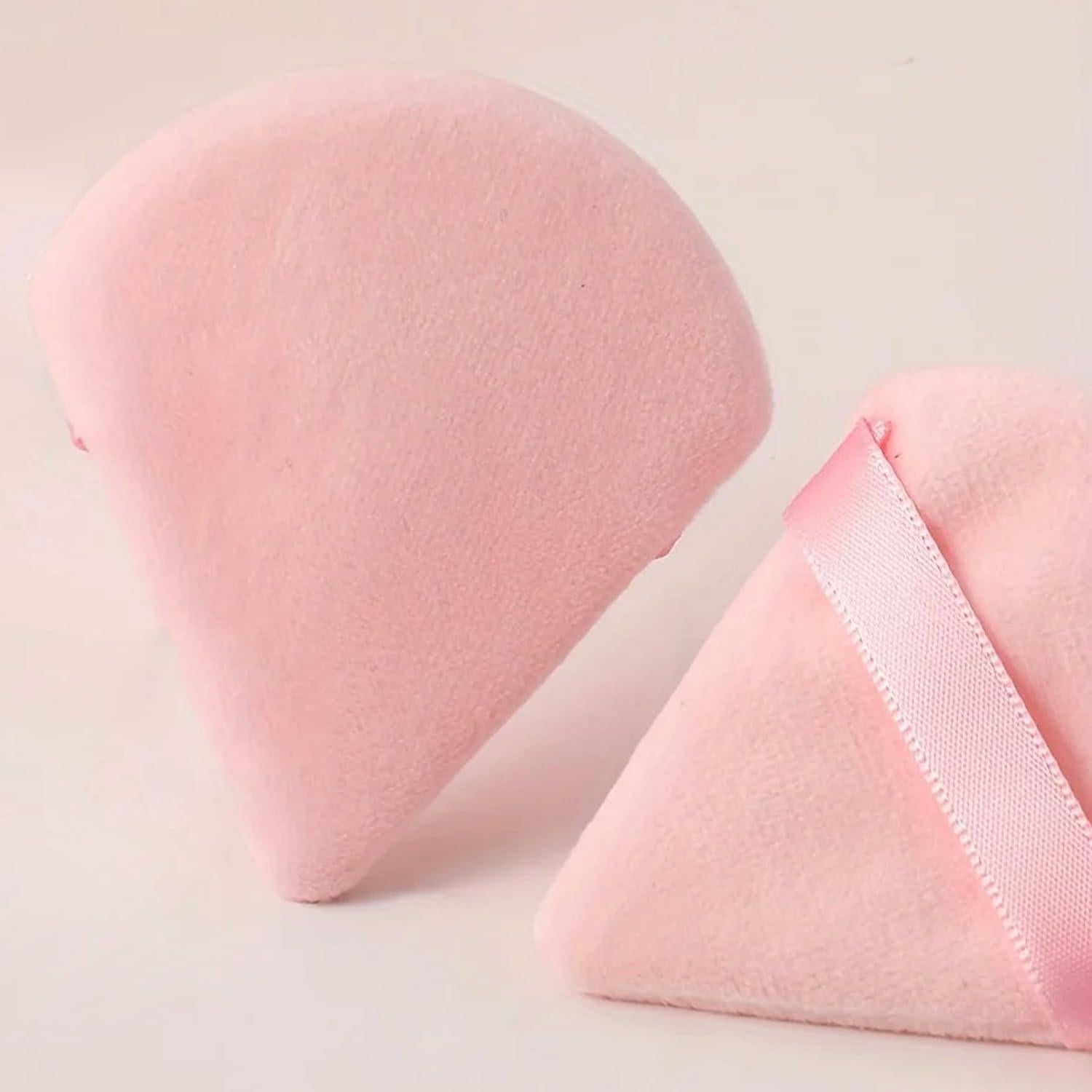 24 Esponjas de Maquillaje Triangulares LUOTIVON - Terciopelo Suave