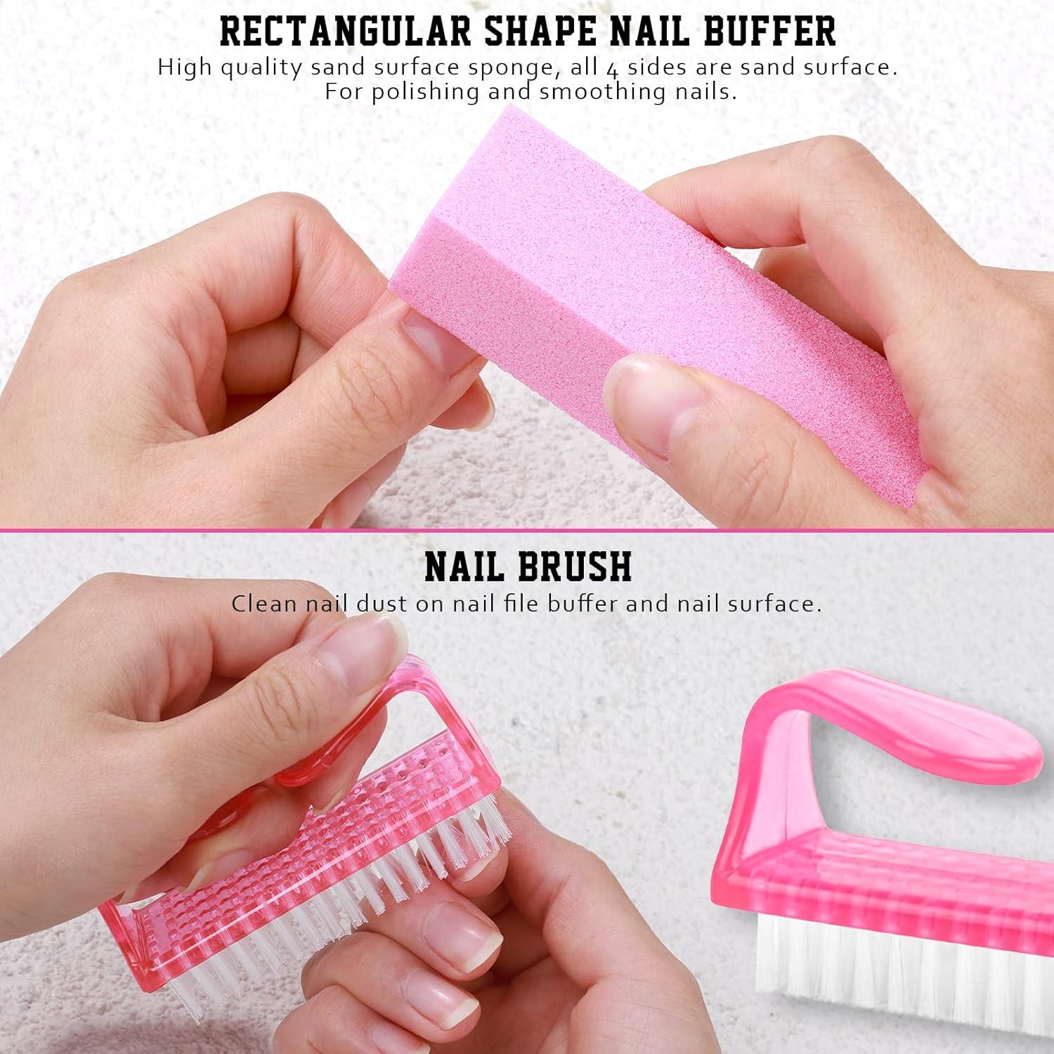 Kit de Manicura Profesional FANDAMEI con 3 Limadoras y Aceite