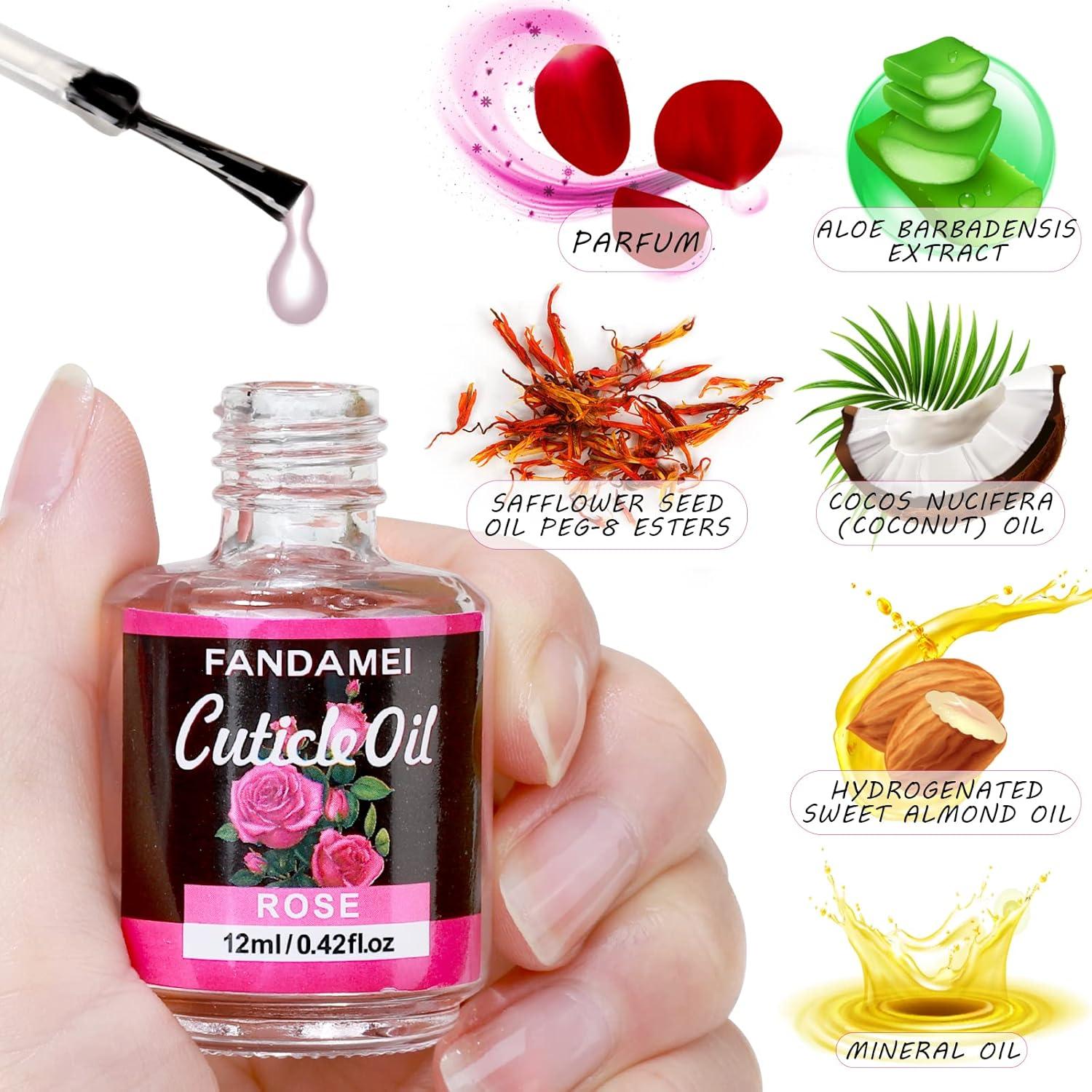 Kit de Manicura Profesional FANDAMEI con 3 Limadoras y Aceite