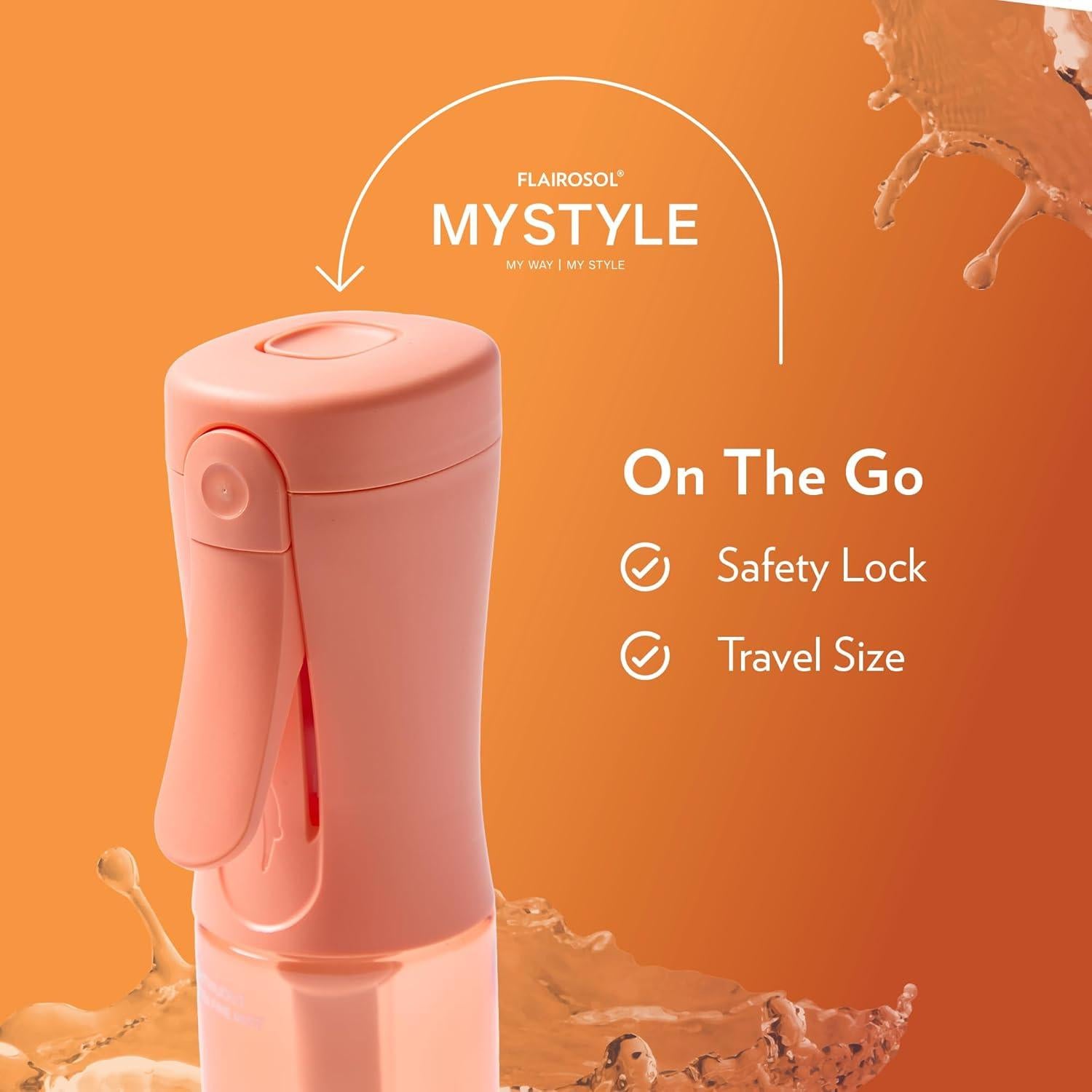 Botella de Spray FLAIROSOL 90ml Durazno - Nebulizador Ultra Fino