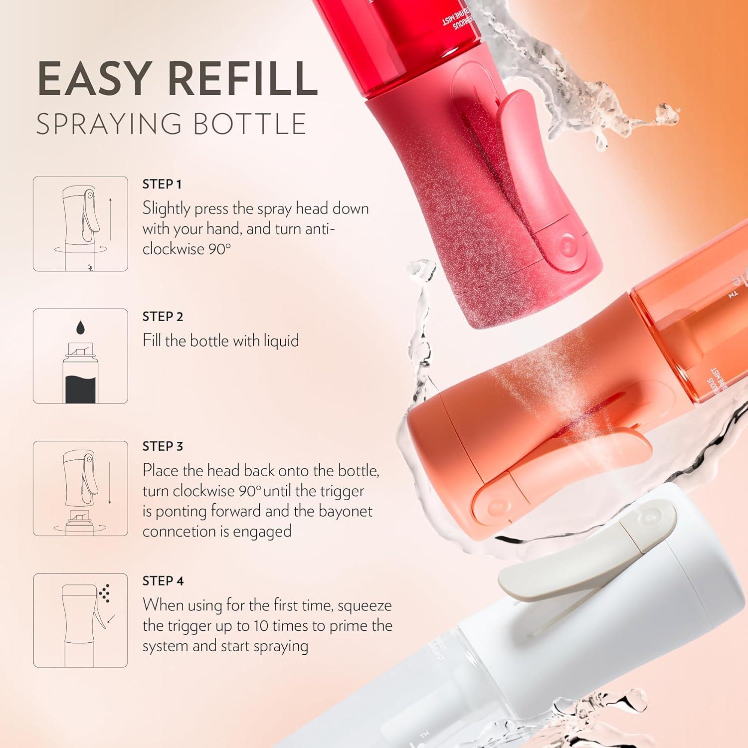 Botella de Spray FLAIROSOL 90ml Durazno - Nebulizador Ultra Fino