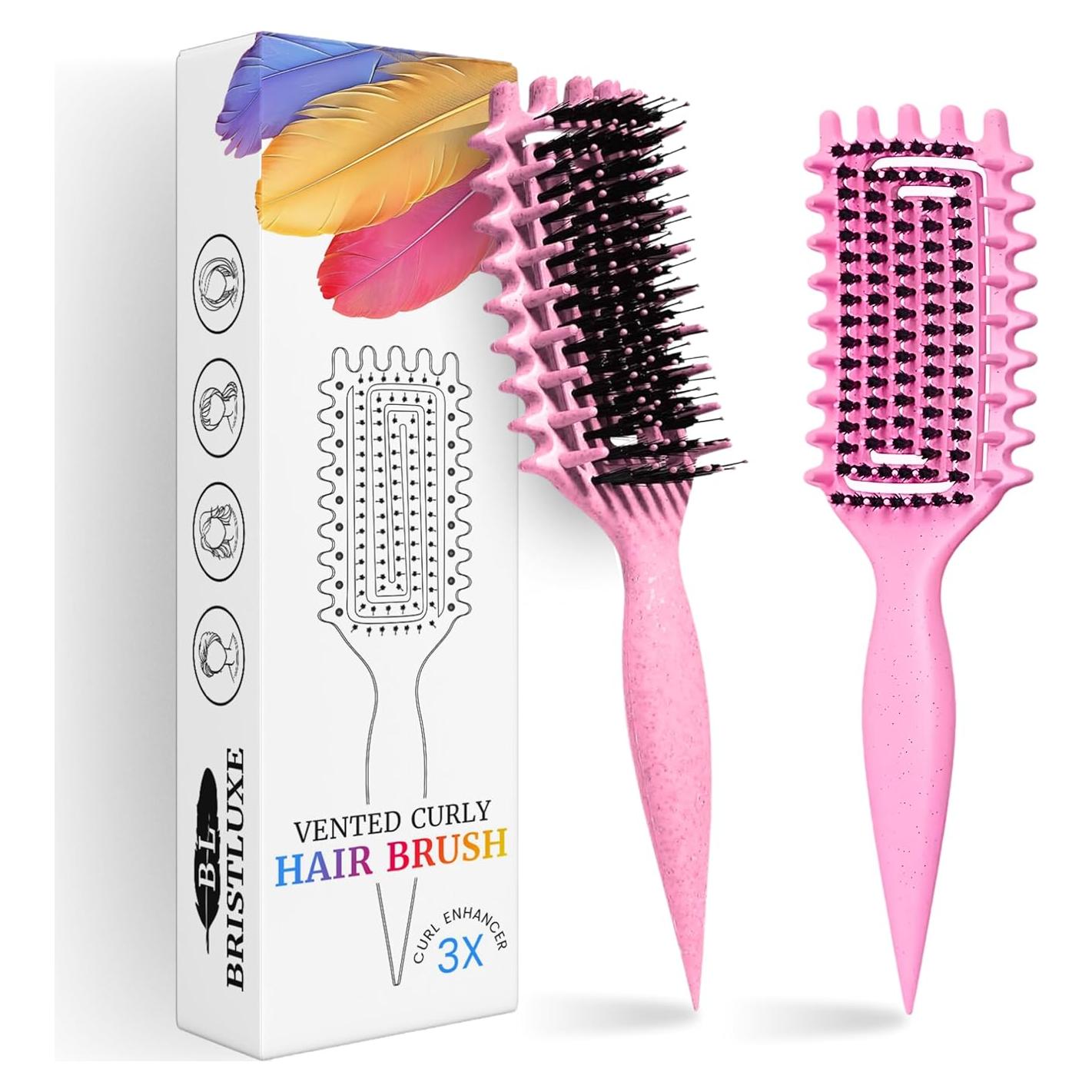 Cepillo Definidor de Rizos BRISTLUXE Ventilado Unisex 26cm