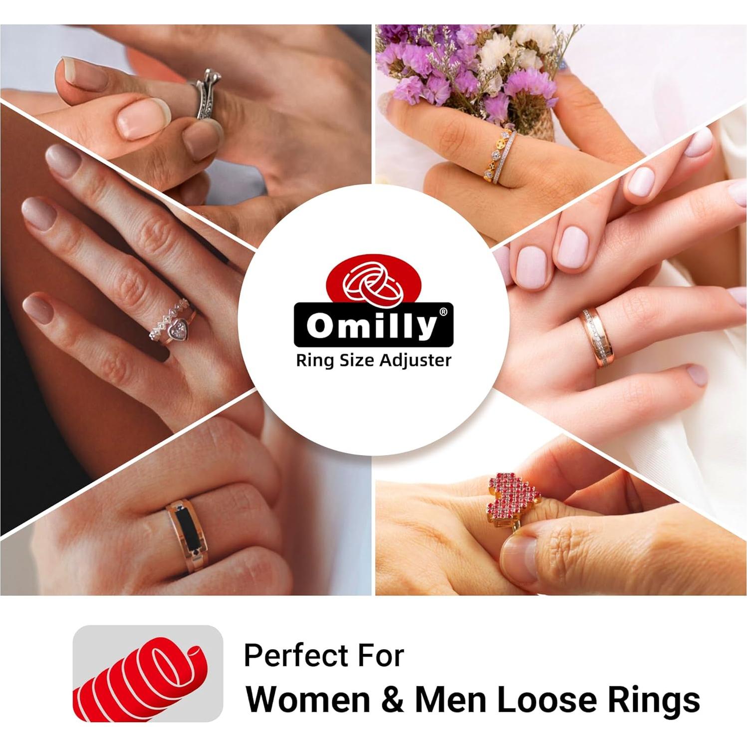Ajustadores de Anillos de Silicona Omilly - Paquete de 12