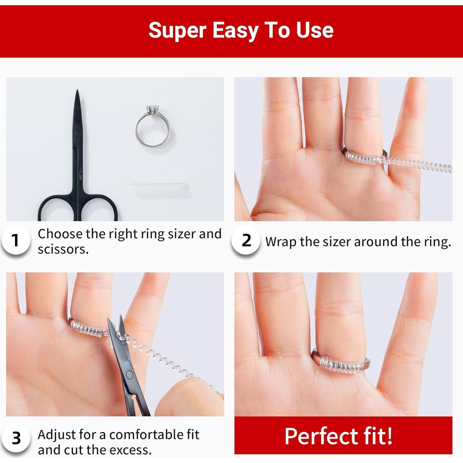 Ajustadores de Anillos de Silicona Omilly - Paquete de 12