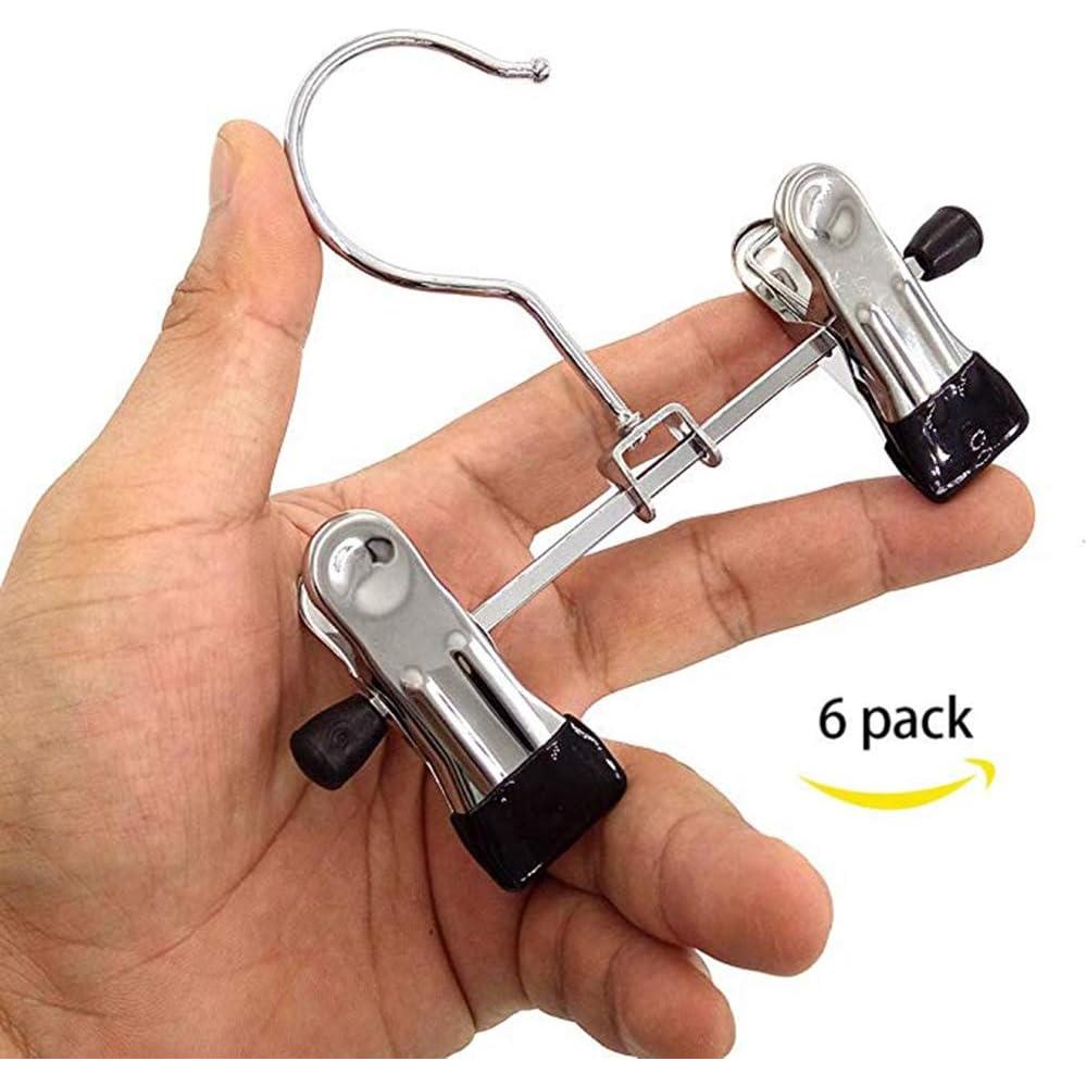 Estante de Zapatos Aligle de Acero Inoxidable Ajustable - 6 Piezas