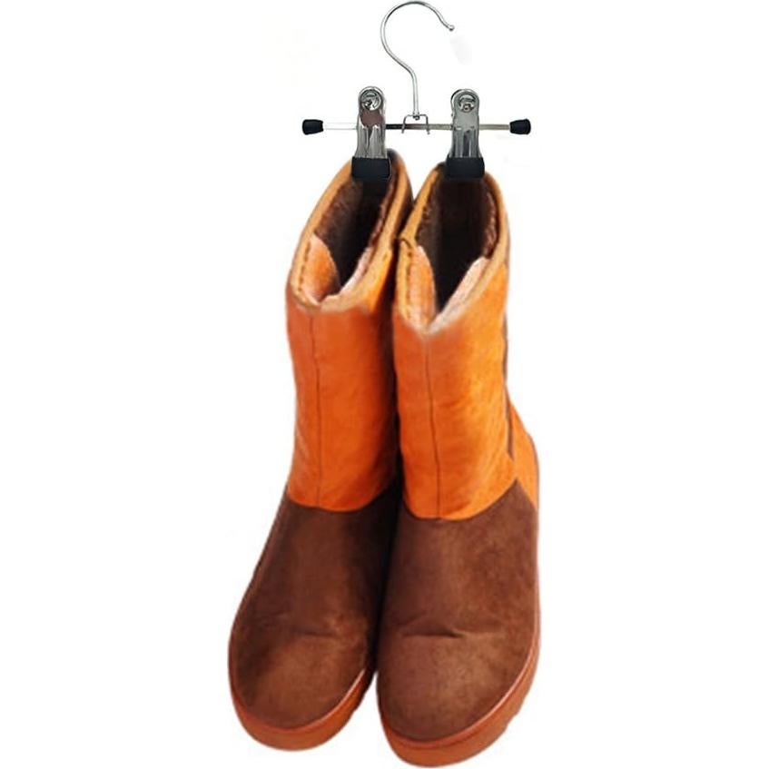 Estante de Zapatos Aligle de Acero Inoxidable Ajustable - 6 Piezas