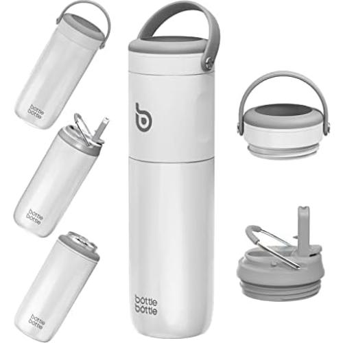 Botella de Agua Mágica BOTTLE BOTTLE 0.5L Gris