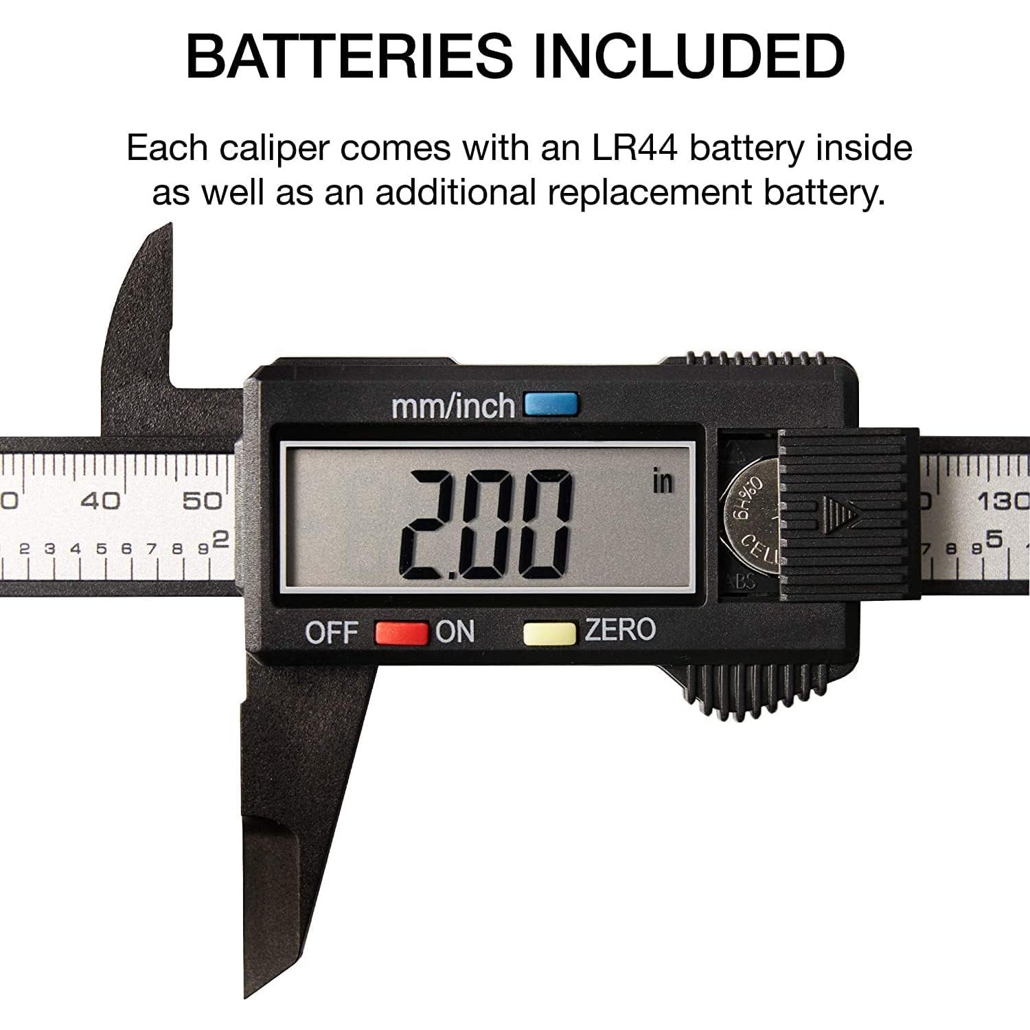 Calibrador Digital Neiko 01417A 0-150mm Pantalla LCD Grande