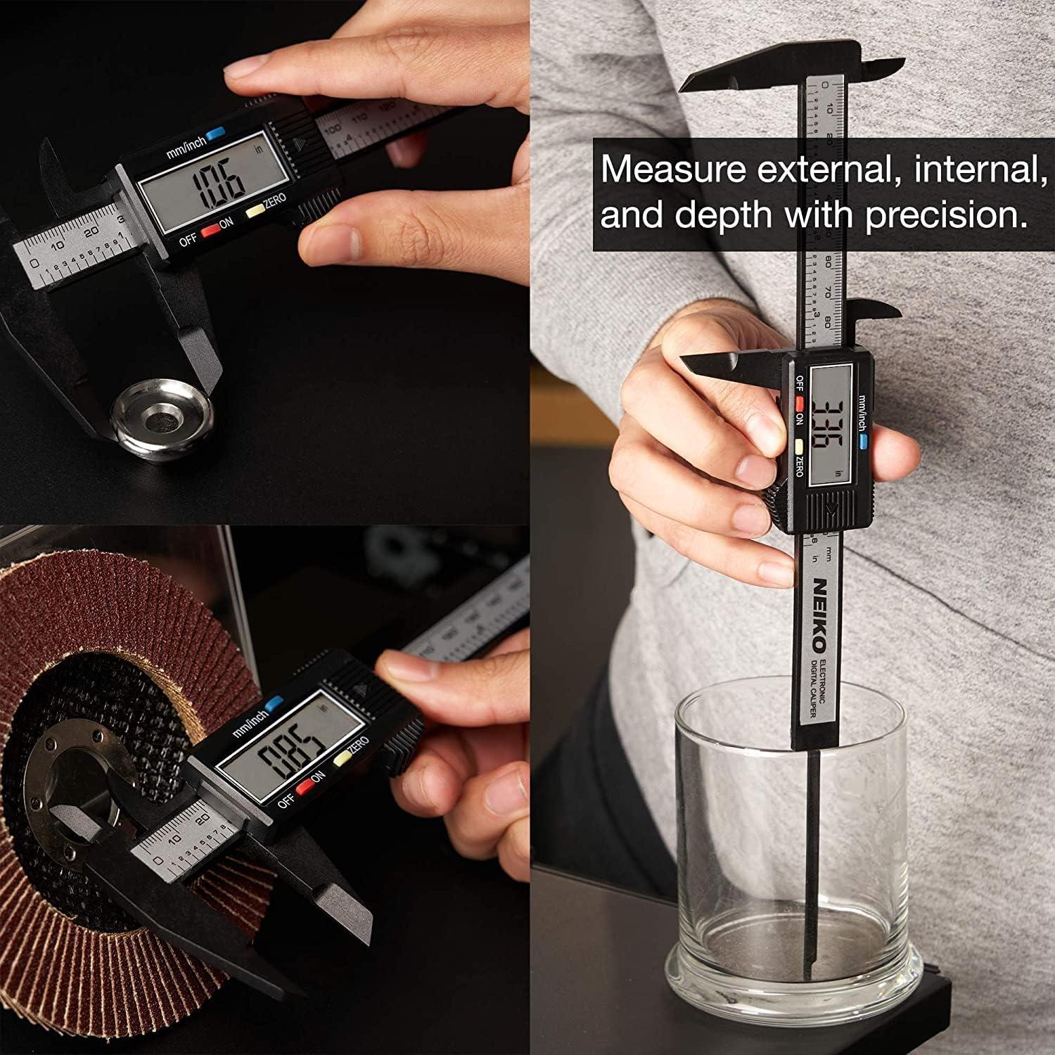 Calibrador Digital Neiko 01417A 0-150mm Pantalla LCD Grande