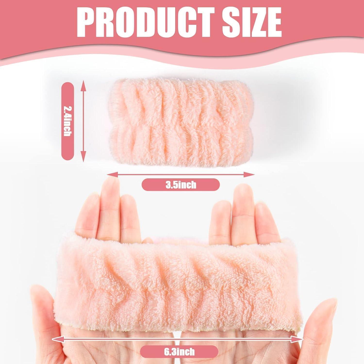 Set de 8 Pulseras de Microfibra Anmieciu para Lavar la Cara