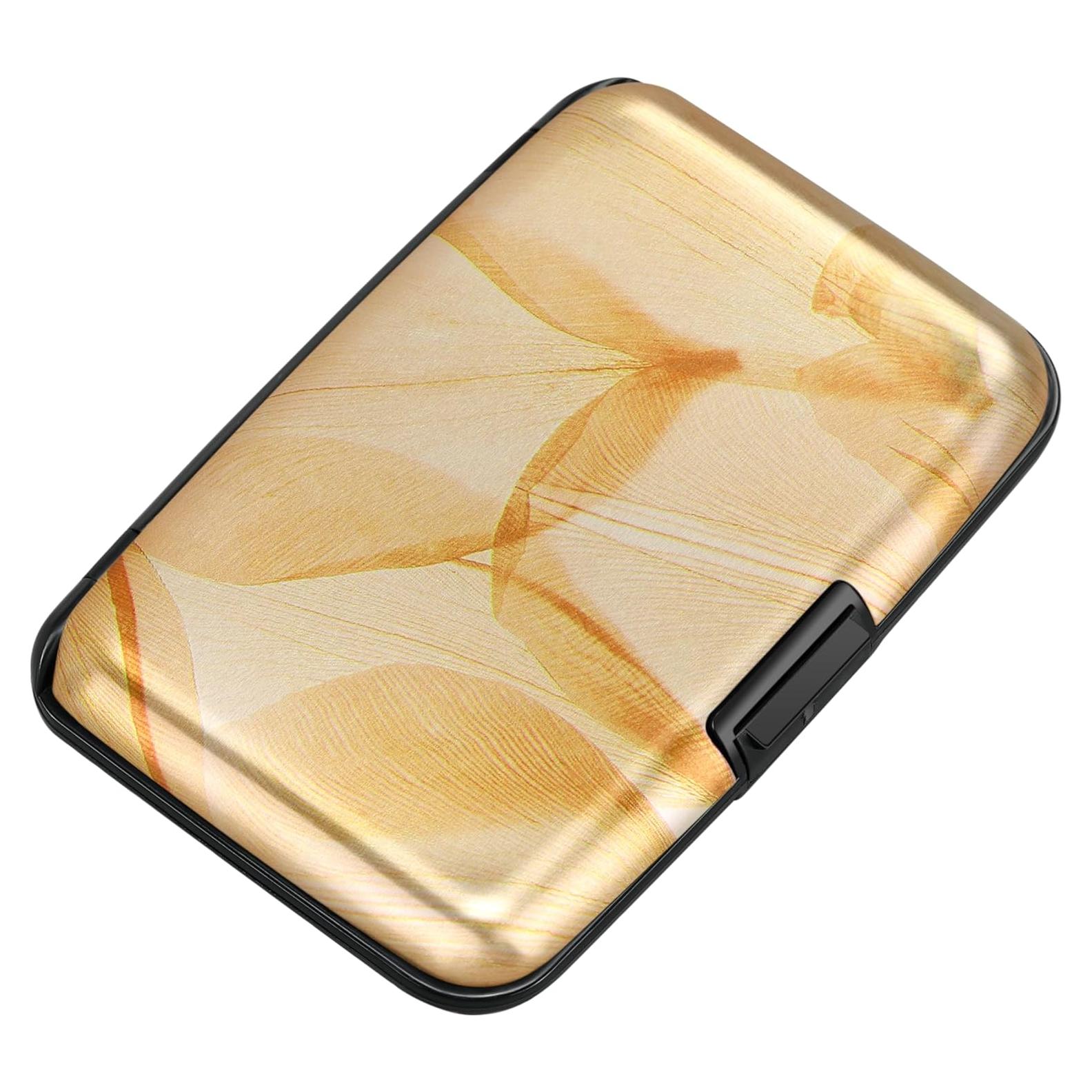 Cartera de Aluminio ELFISH con Bloqueo RFID Unisex 11cm