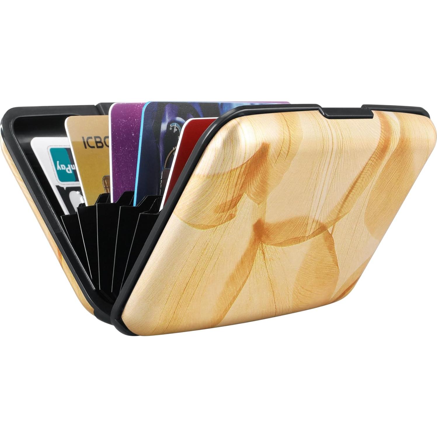 Cartera de Aluminio ELFISH con Bloqueo RFID Unisex 11cm