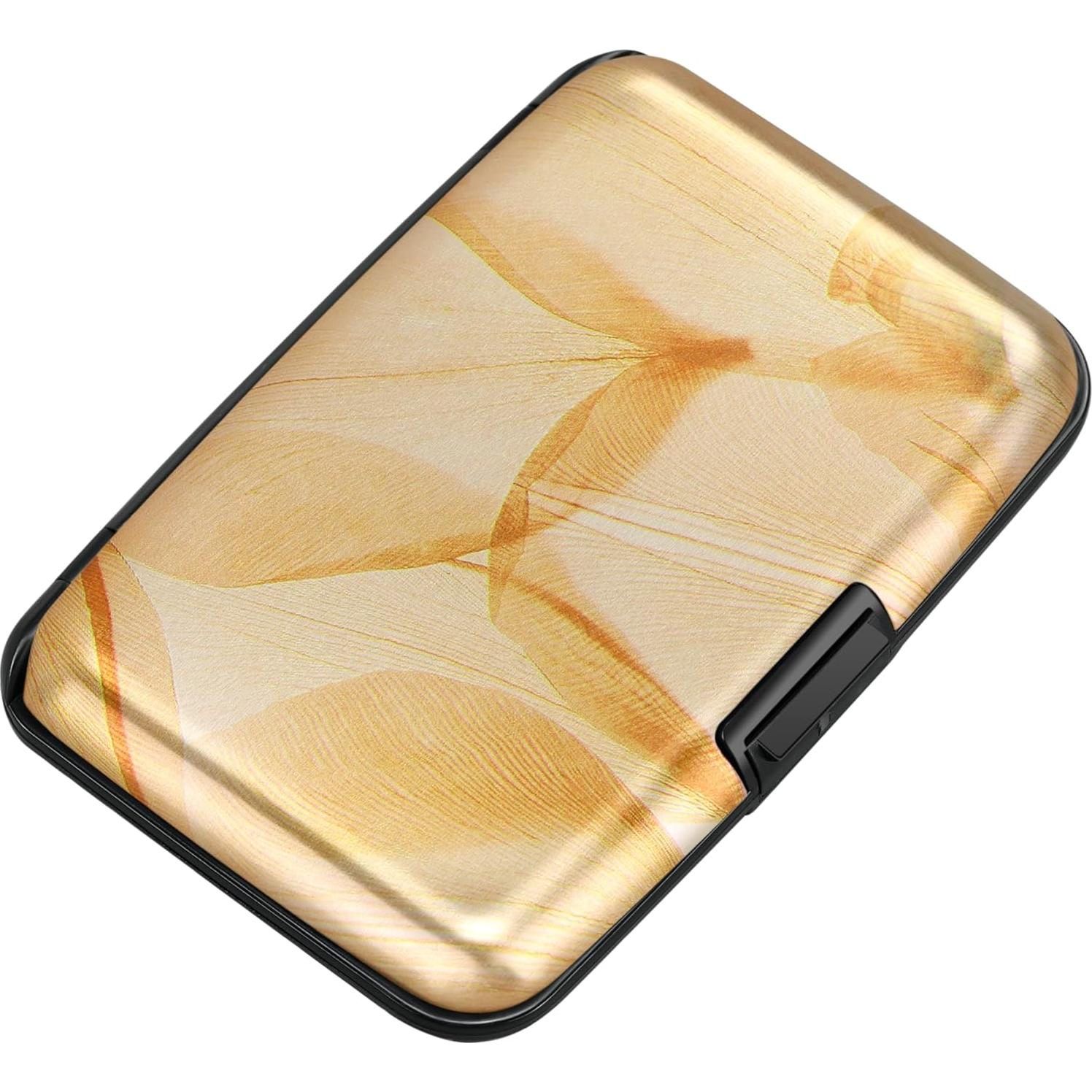 Cartera de Aluminio ELFISH con Bloqueo RFID Unisex 11cm