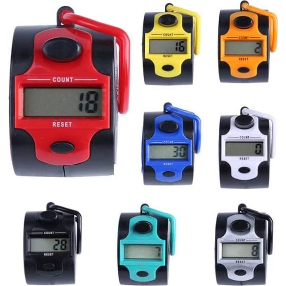 Contador Electrónico de Mano Boxonly 5 Dígitos LCD Negro